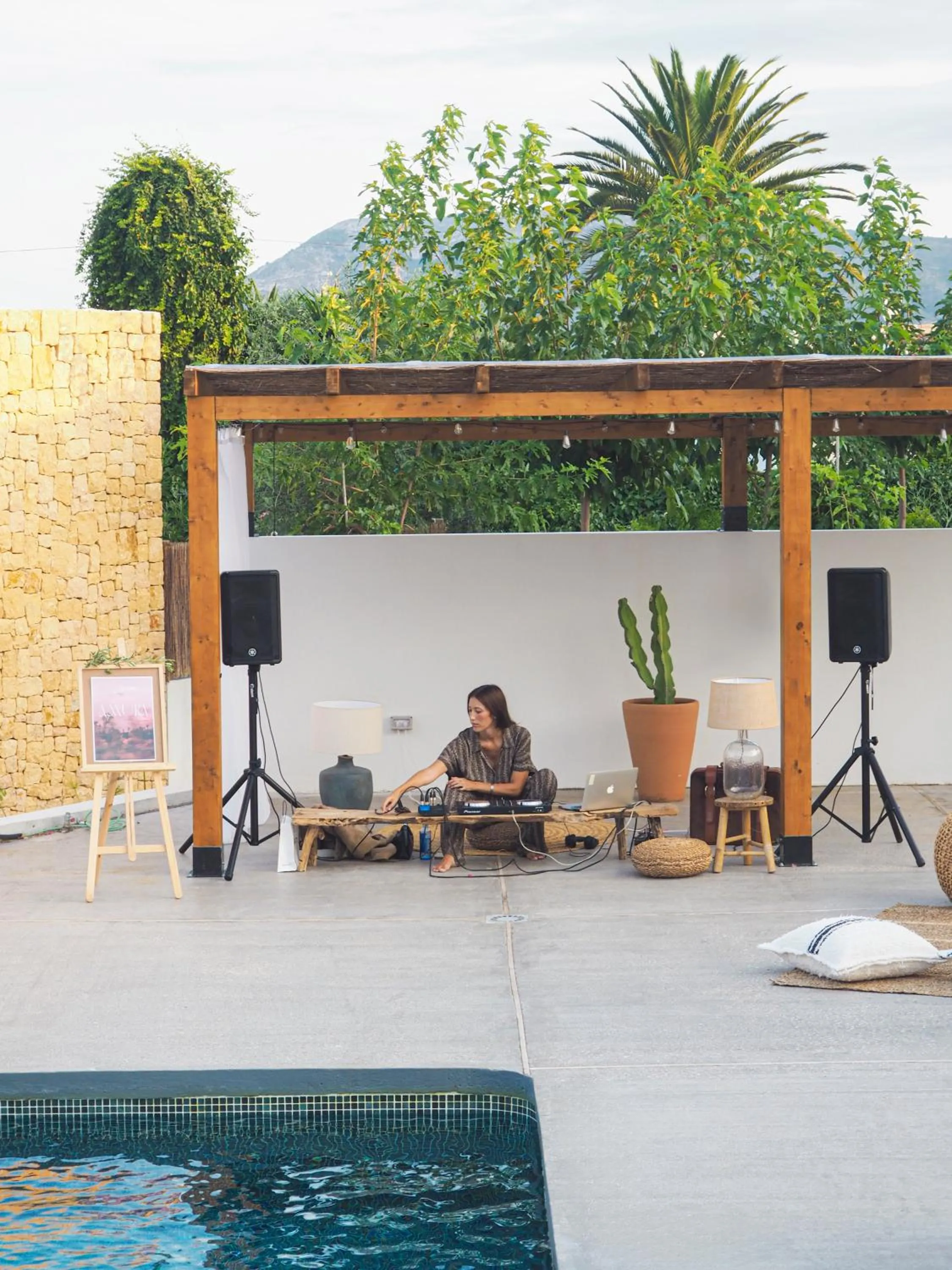 Garden in Hotel Boutique Mi Almazara