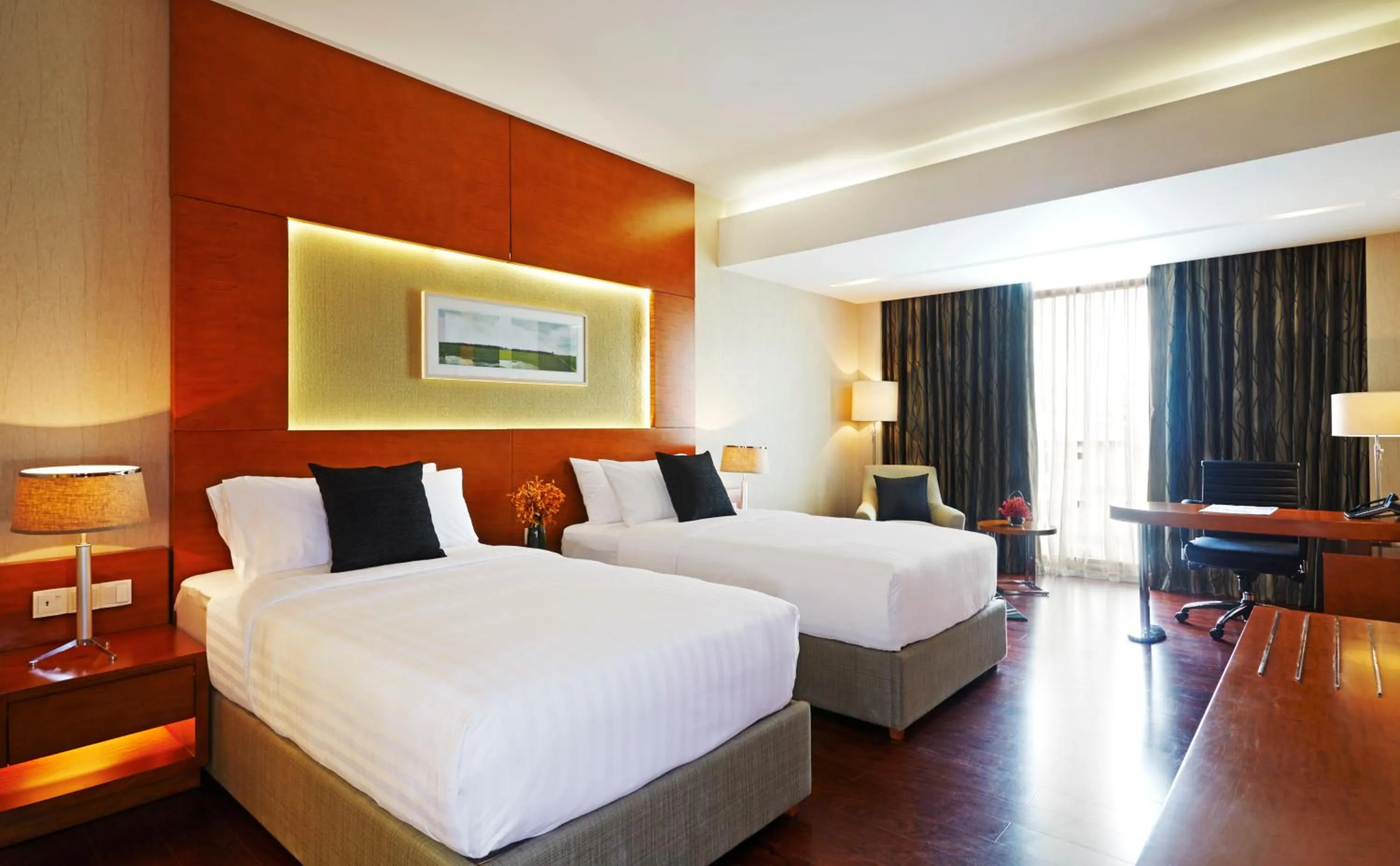 Photo of the whole room, Bed in Amari Dhaka