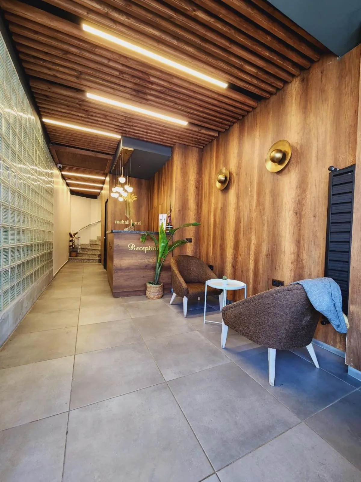 Seating area in Mahall Hotel