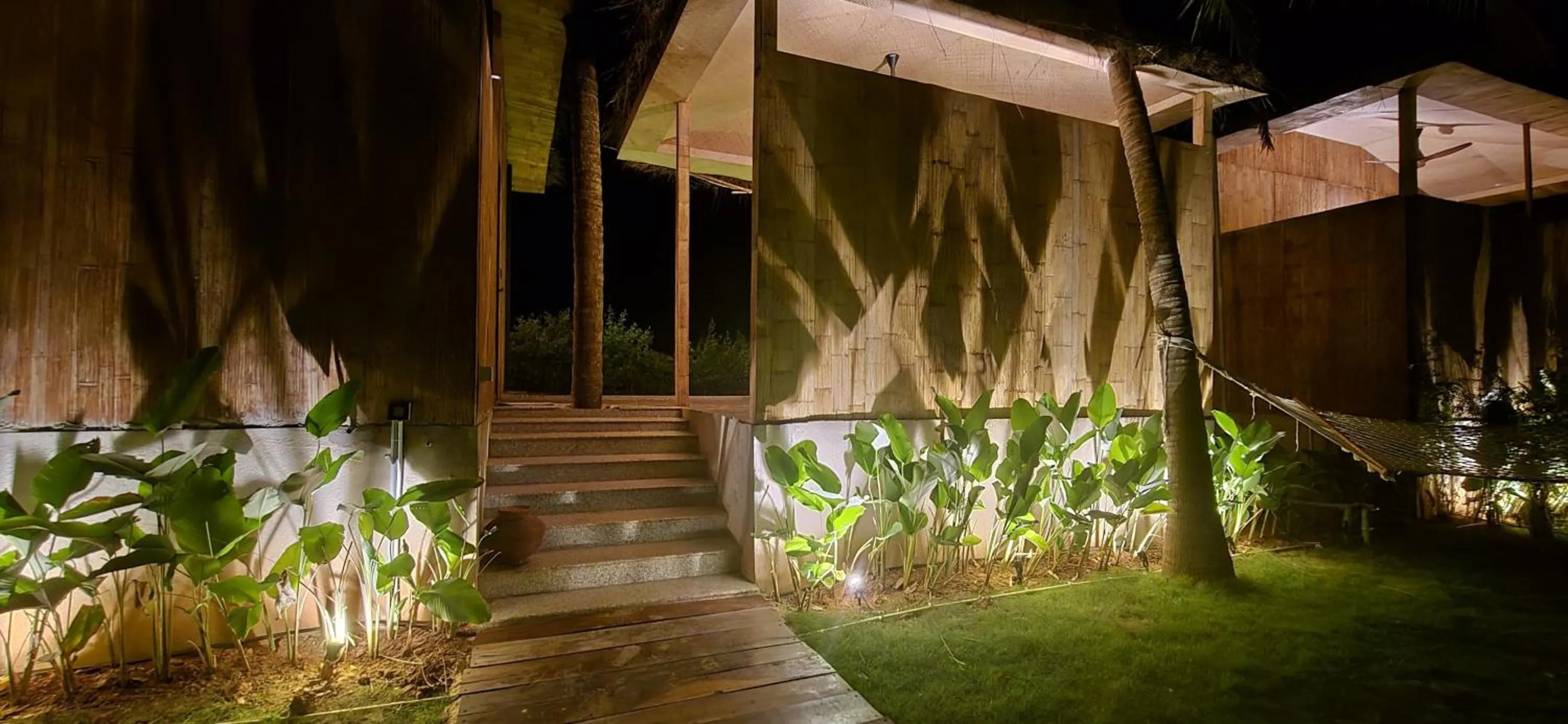 Garden view in Kurma A Private Beach