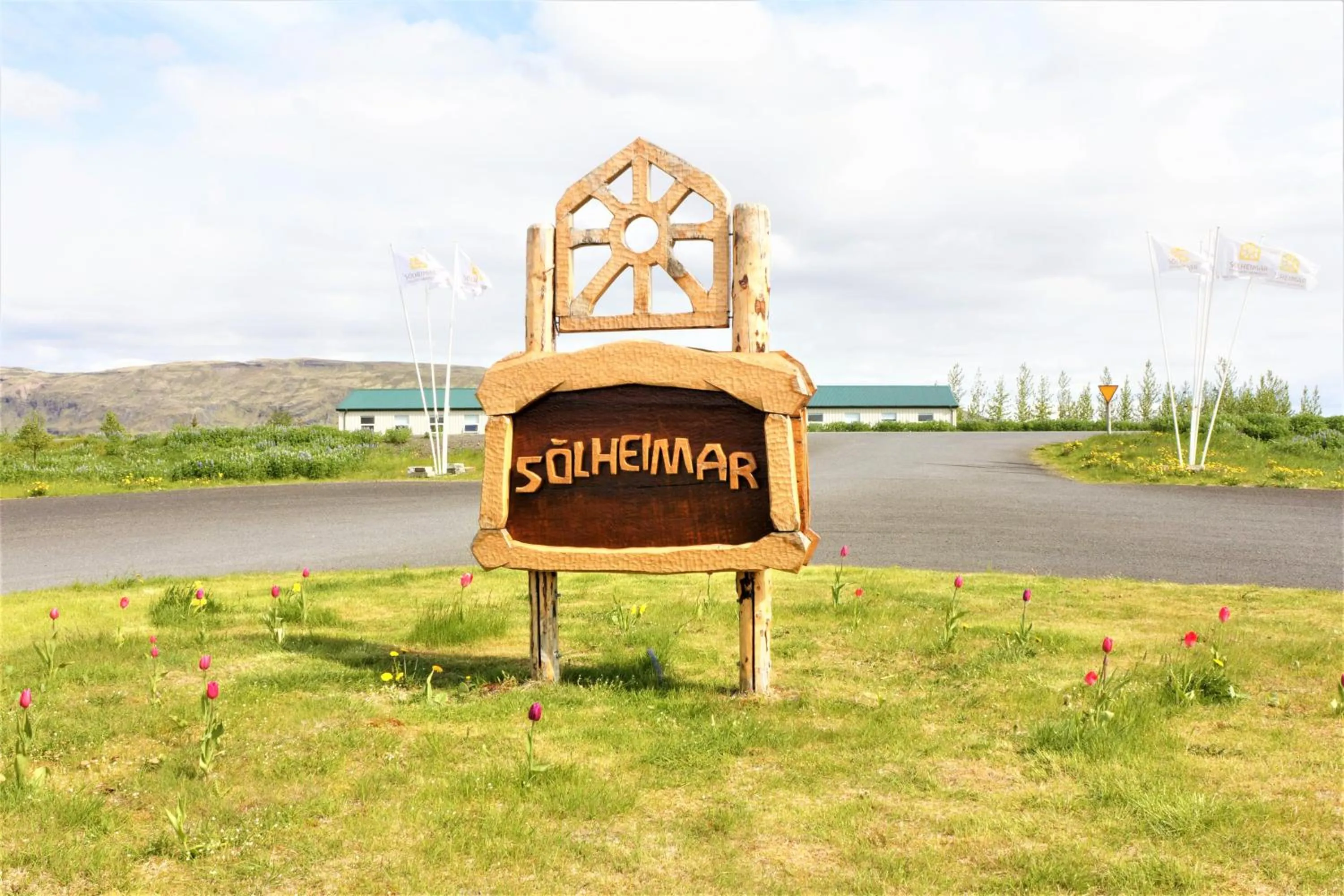 Property logo or sign in Solheimar Eco-Village Guesthouse