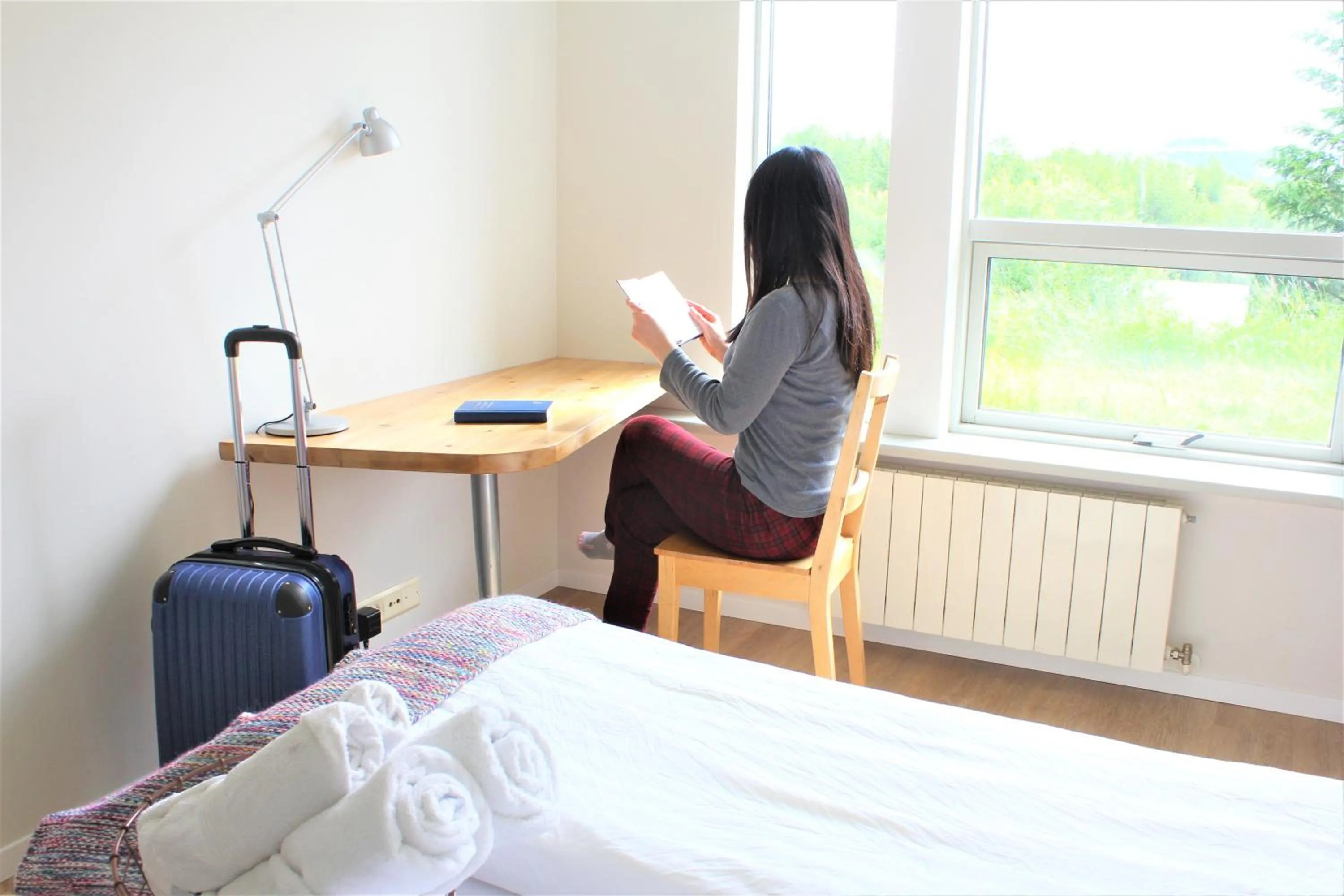 Bedroom, Bed in Solheimar Eco-Village Guesthouse