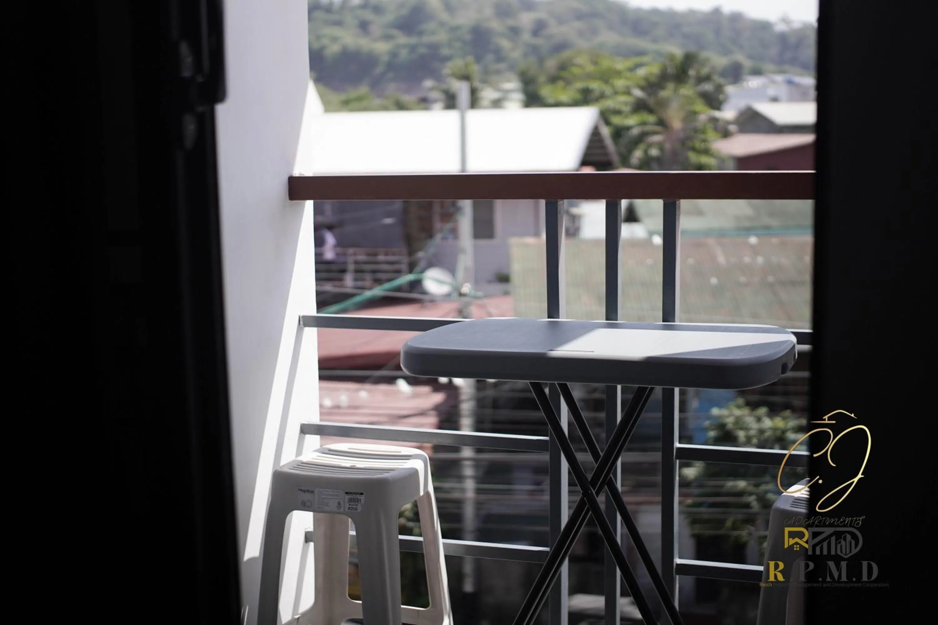 Patio in CJ Apartments