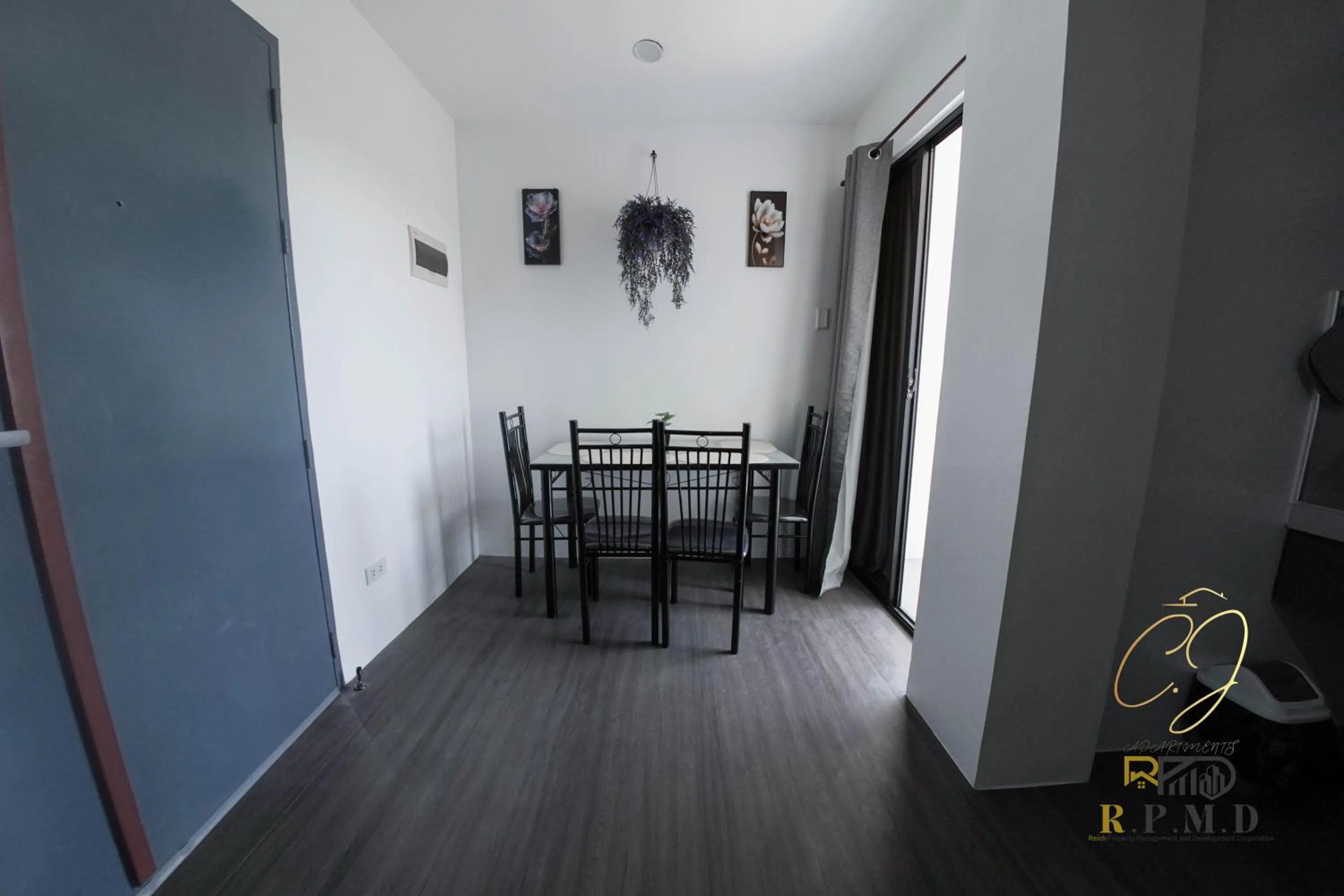 Dining area in CJ Apartments