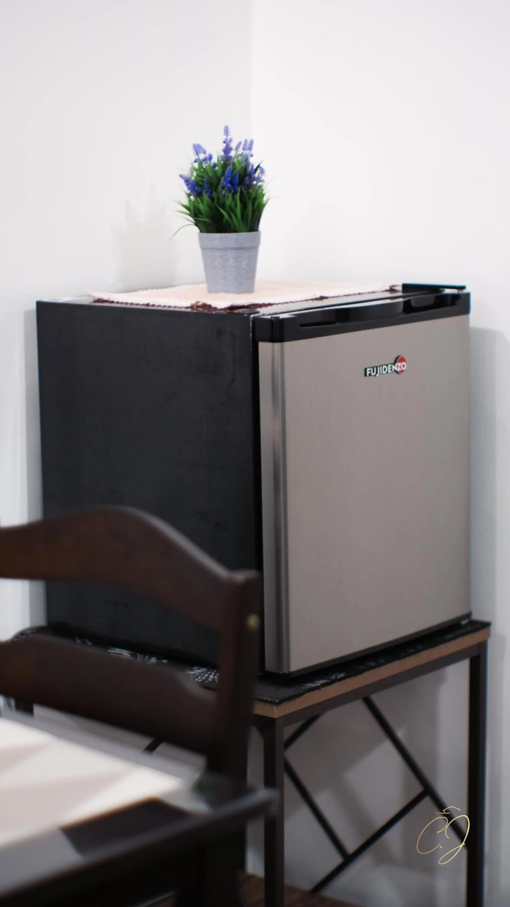 Kitchen or kitchenette in CJ Apartments