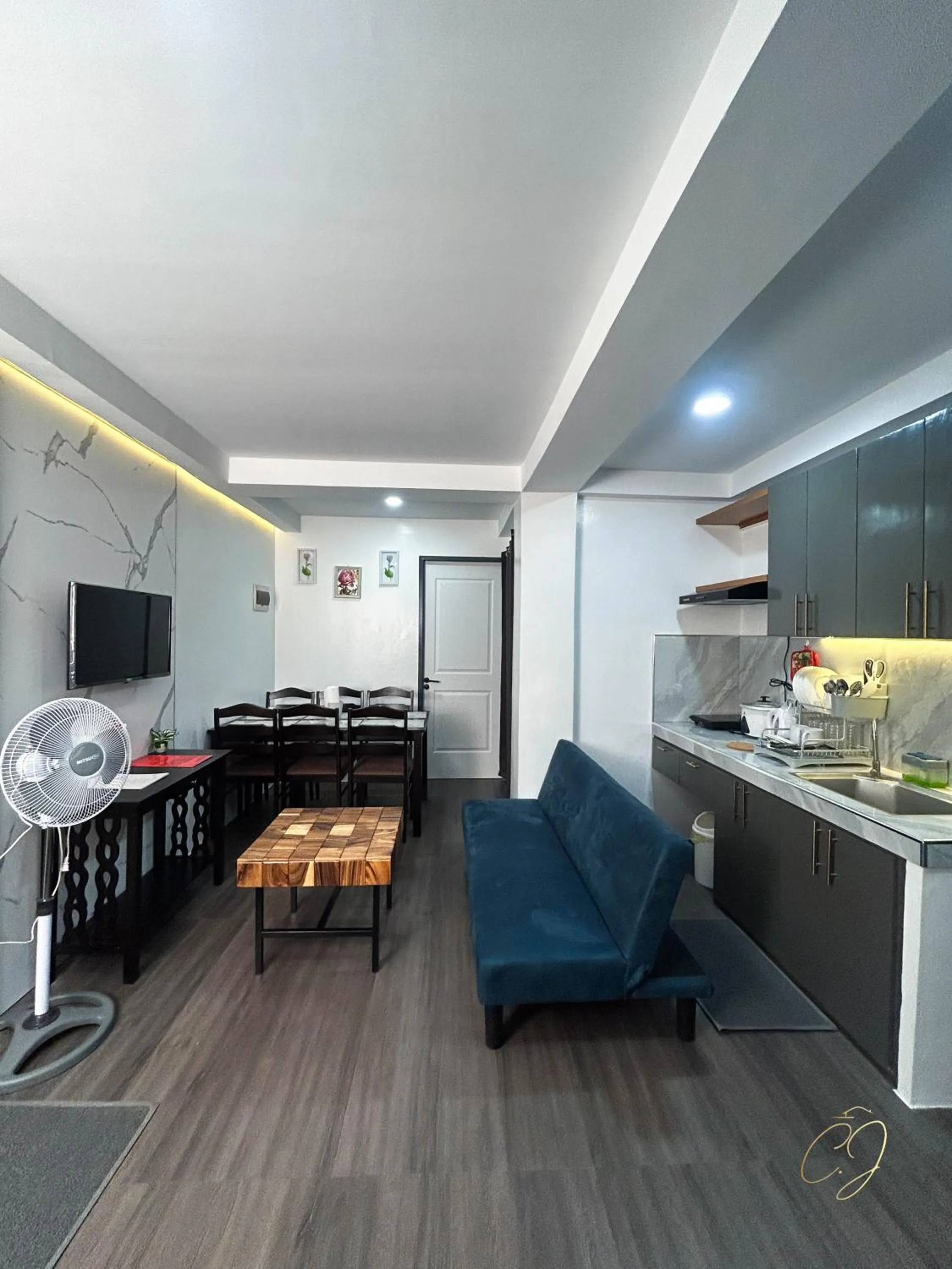 TV and multimedia in CJ Apartments