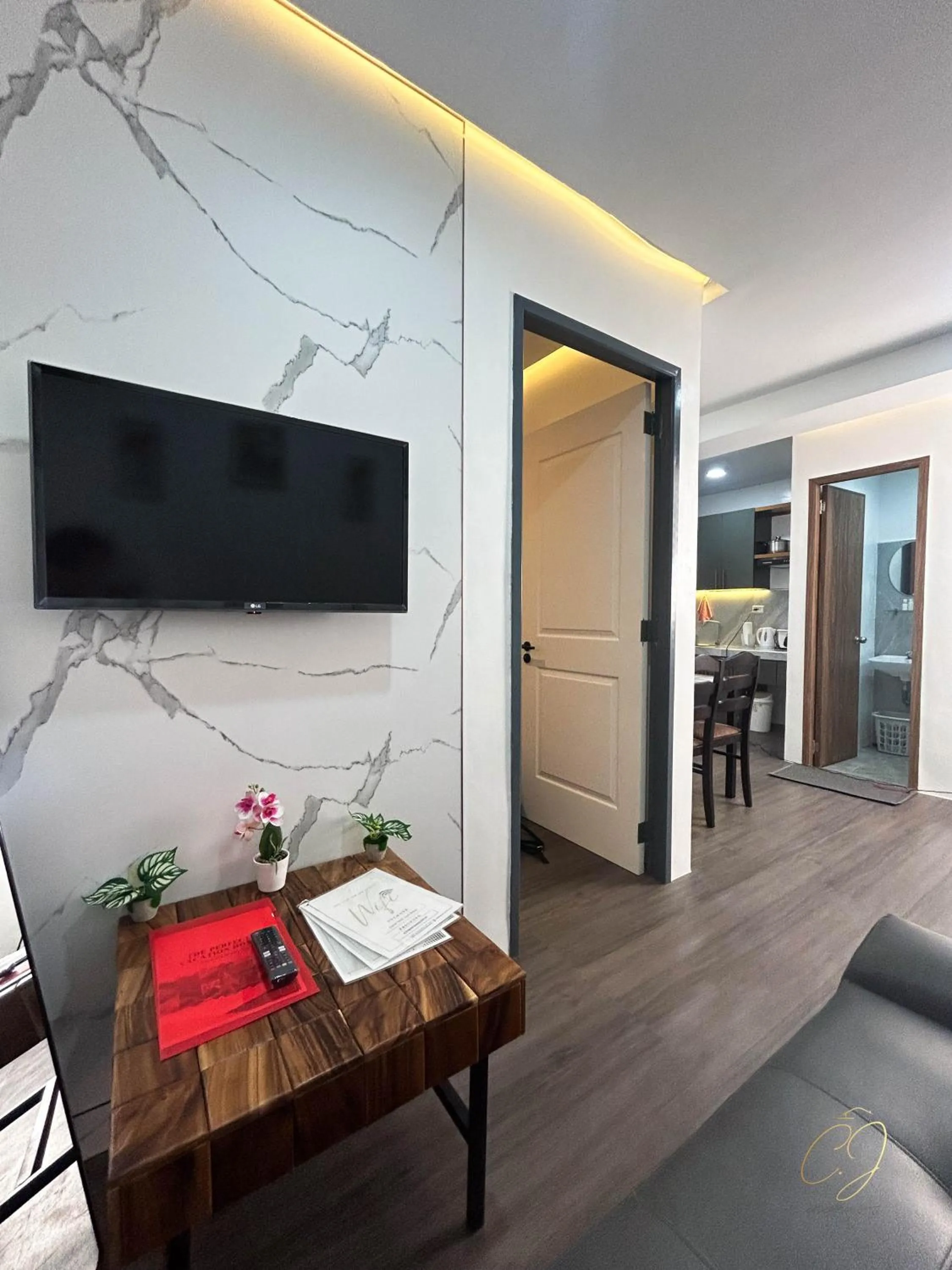 TV and multimedia in CJ Apartments