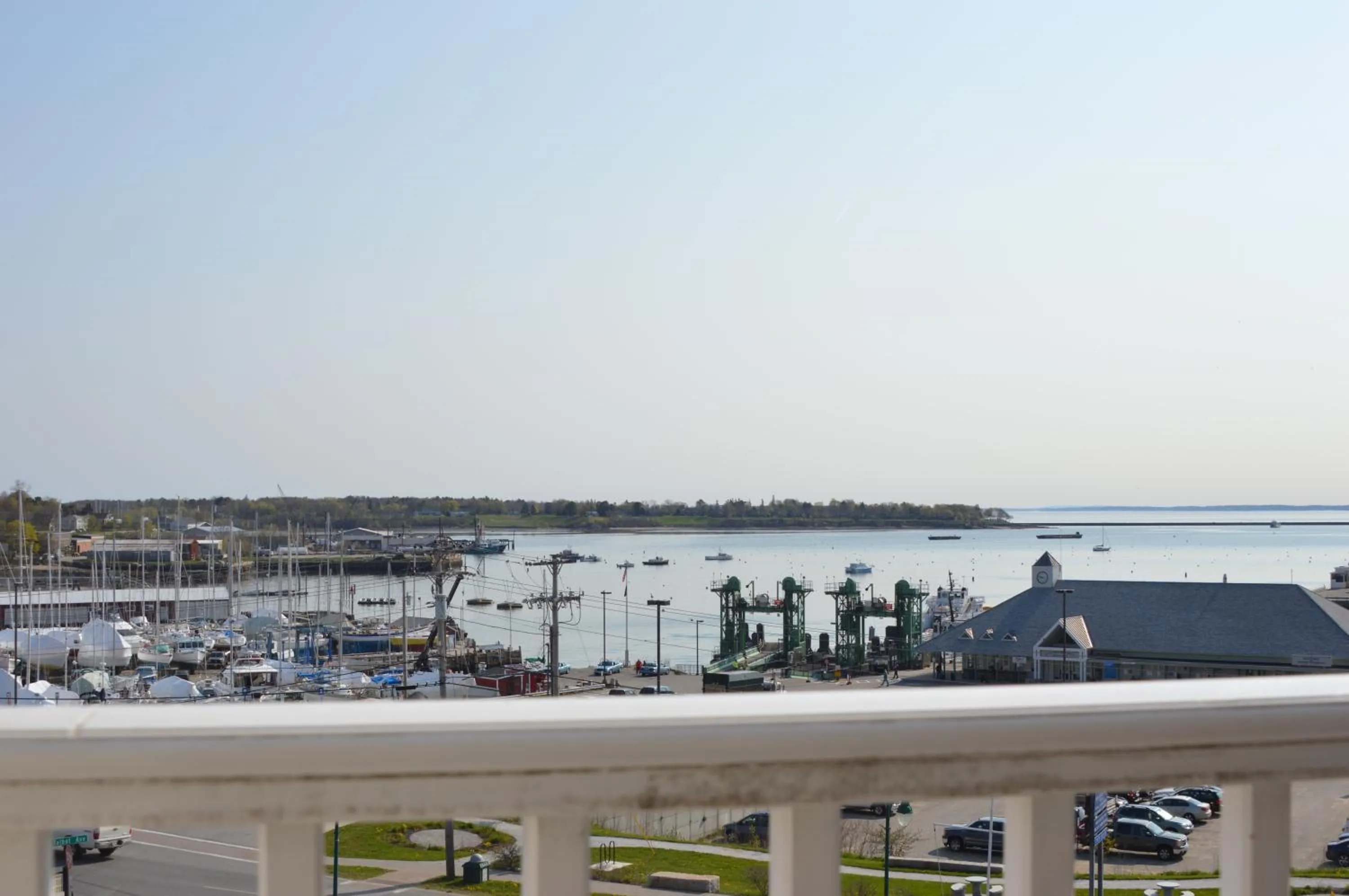 Sea view in Rockland Harbor Hotel