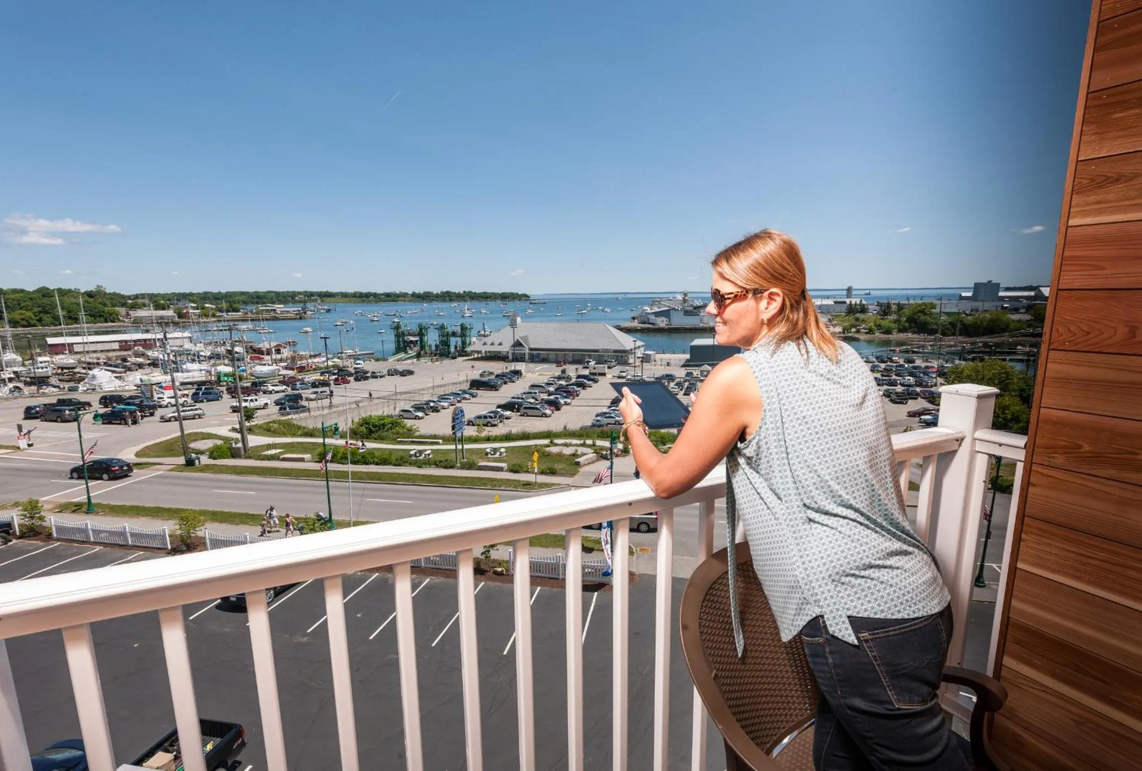 Balcony/Terrace in Rockland Harbor Hotel