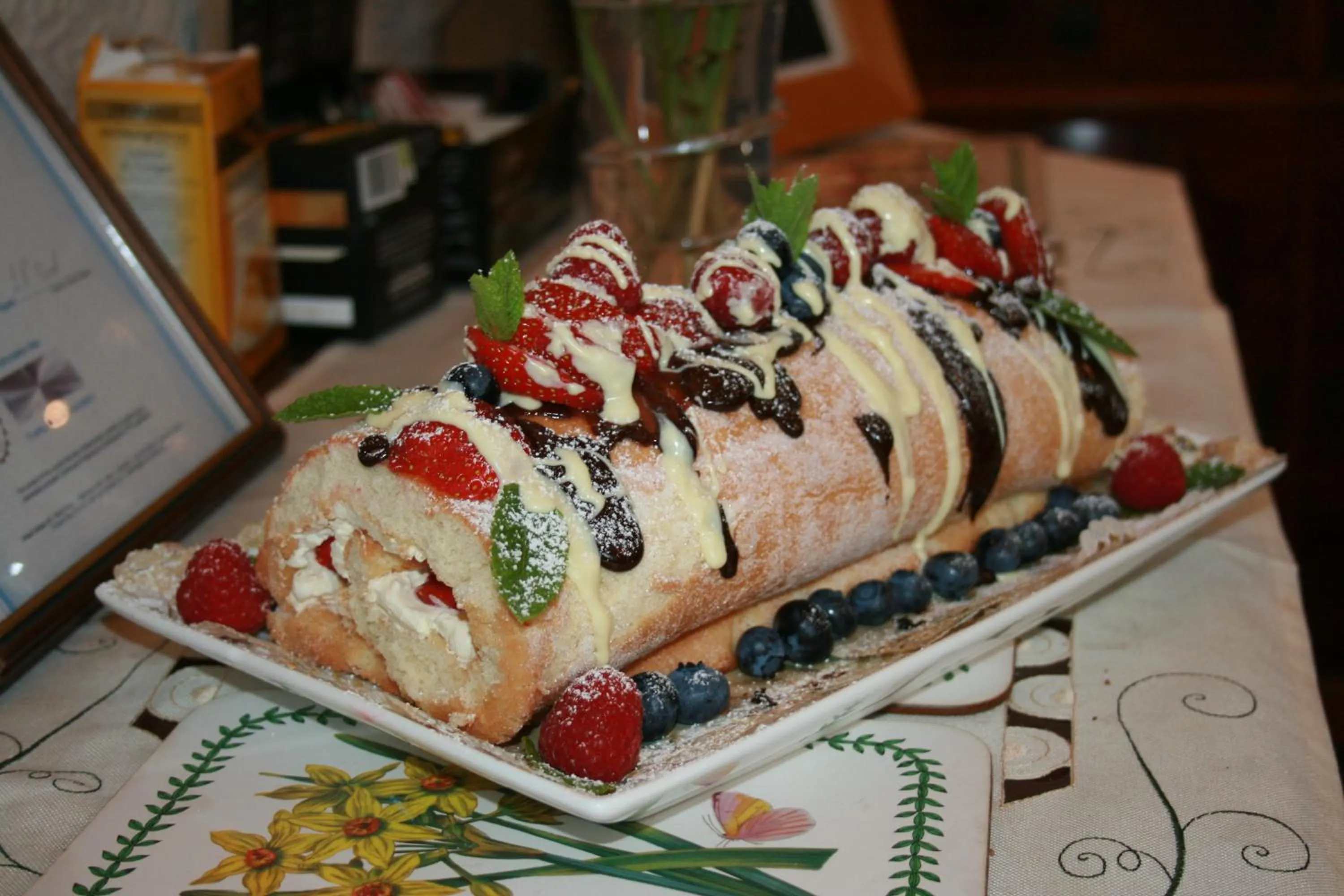 Property building in School House Cottage B&B and tea garden