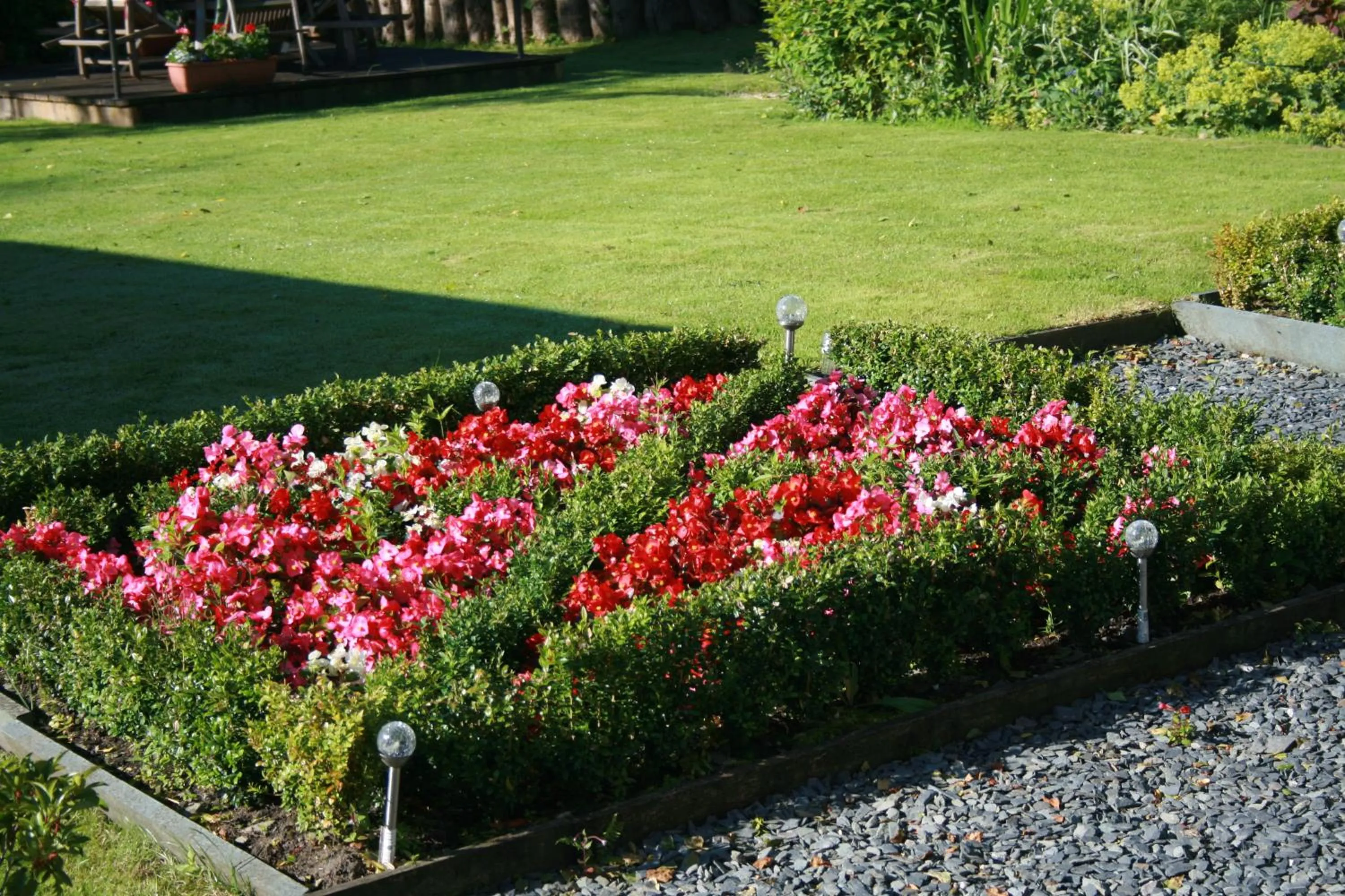 Summer in School House Cottage B&B and tea garden