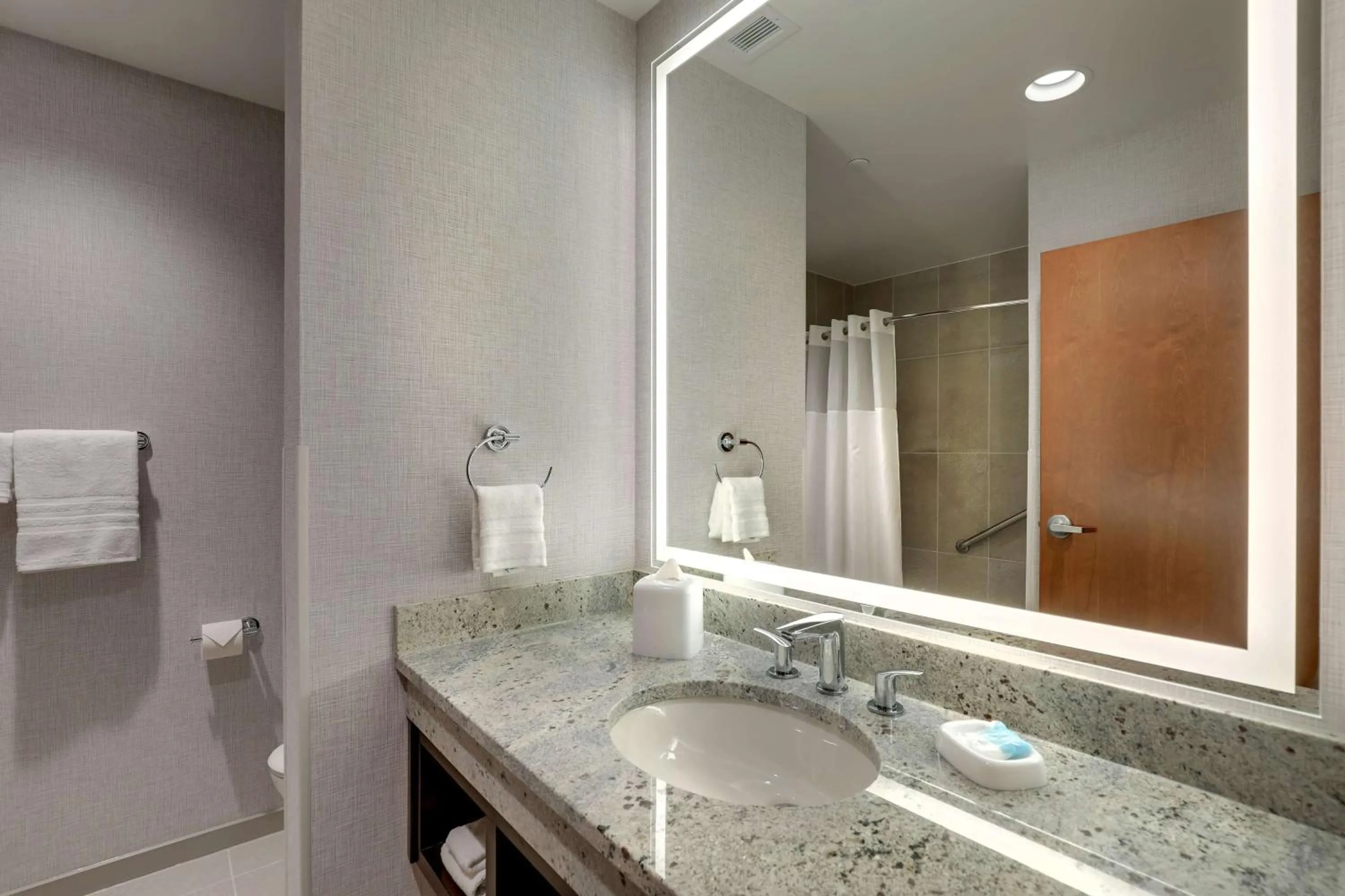 Bathroom in Drury Plaza Hotel Cincinnati Florence