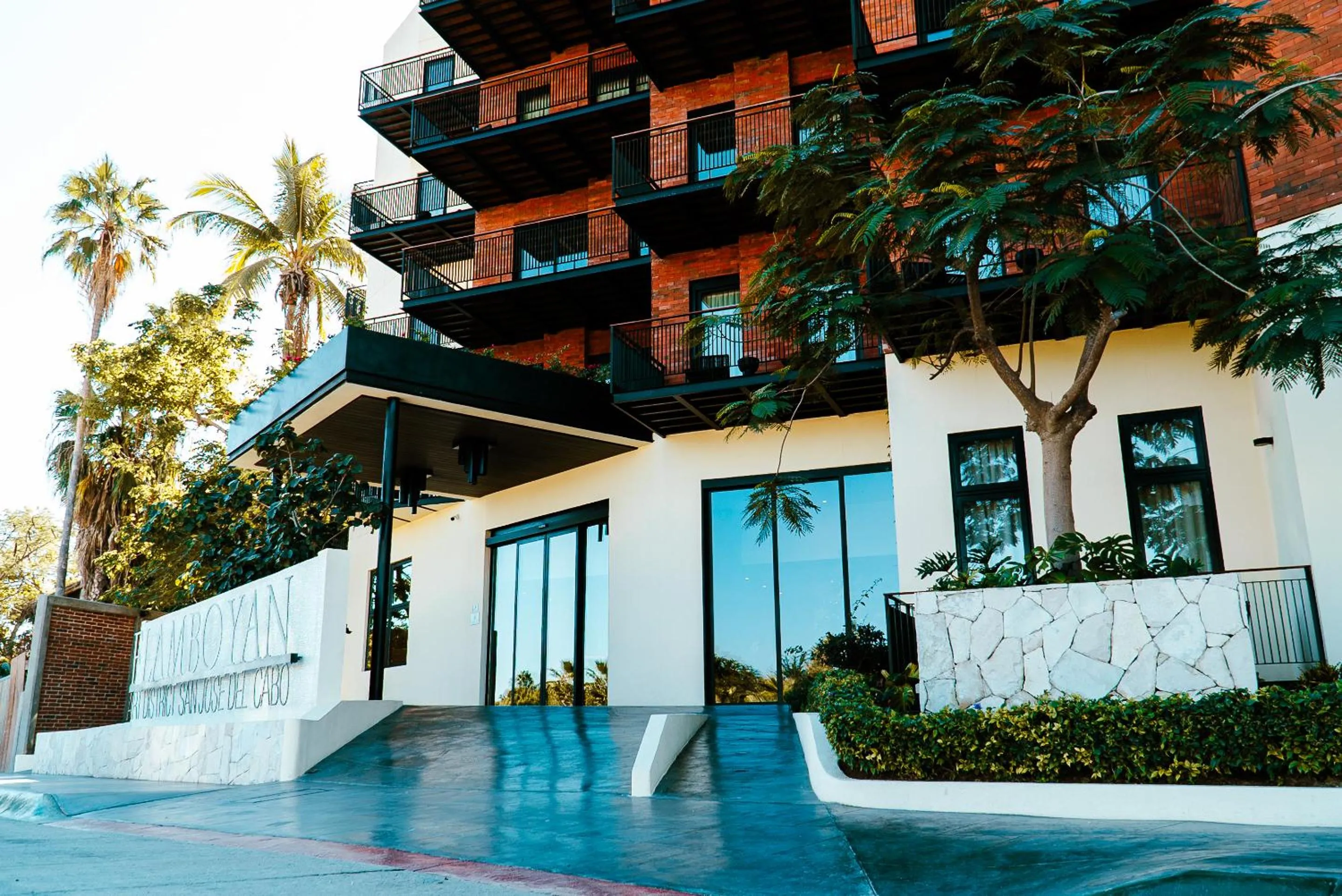 Property building in Flamboyan Hotel & Residences