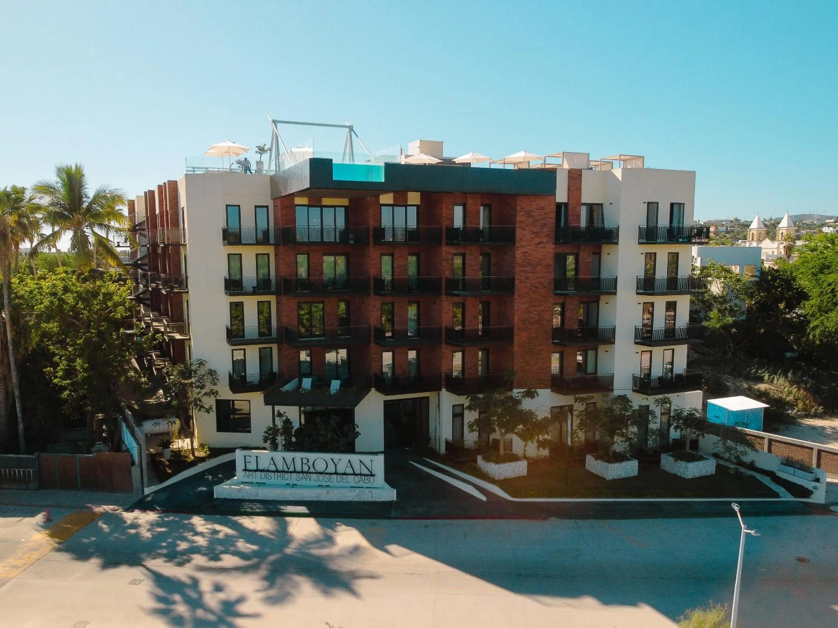 Property building in Flamboyan Hotel & Residences