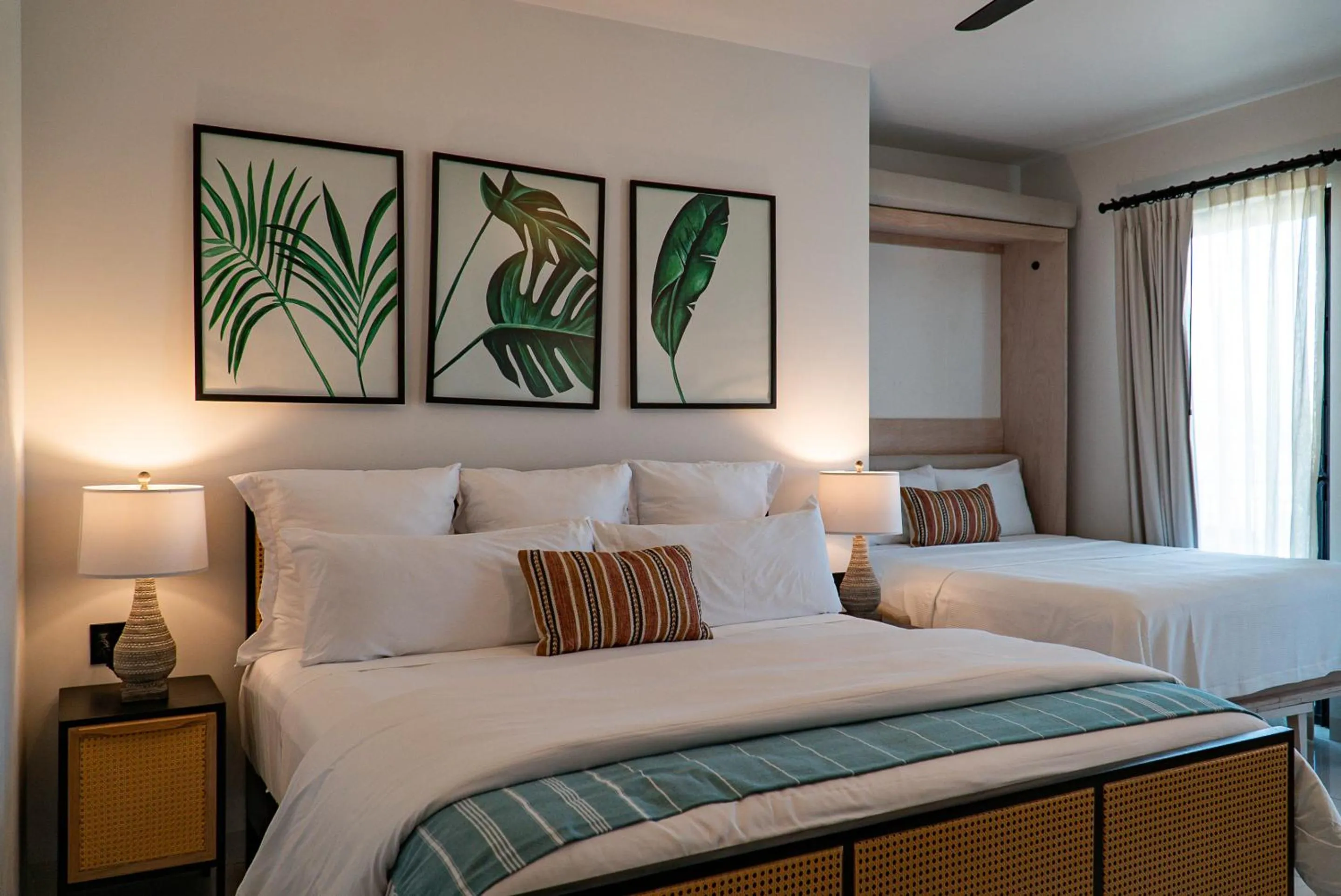 Bed in Flamboyan Hotel & Residences