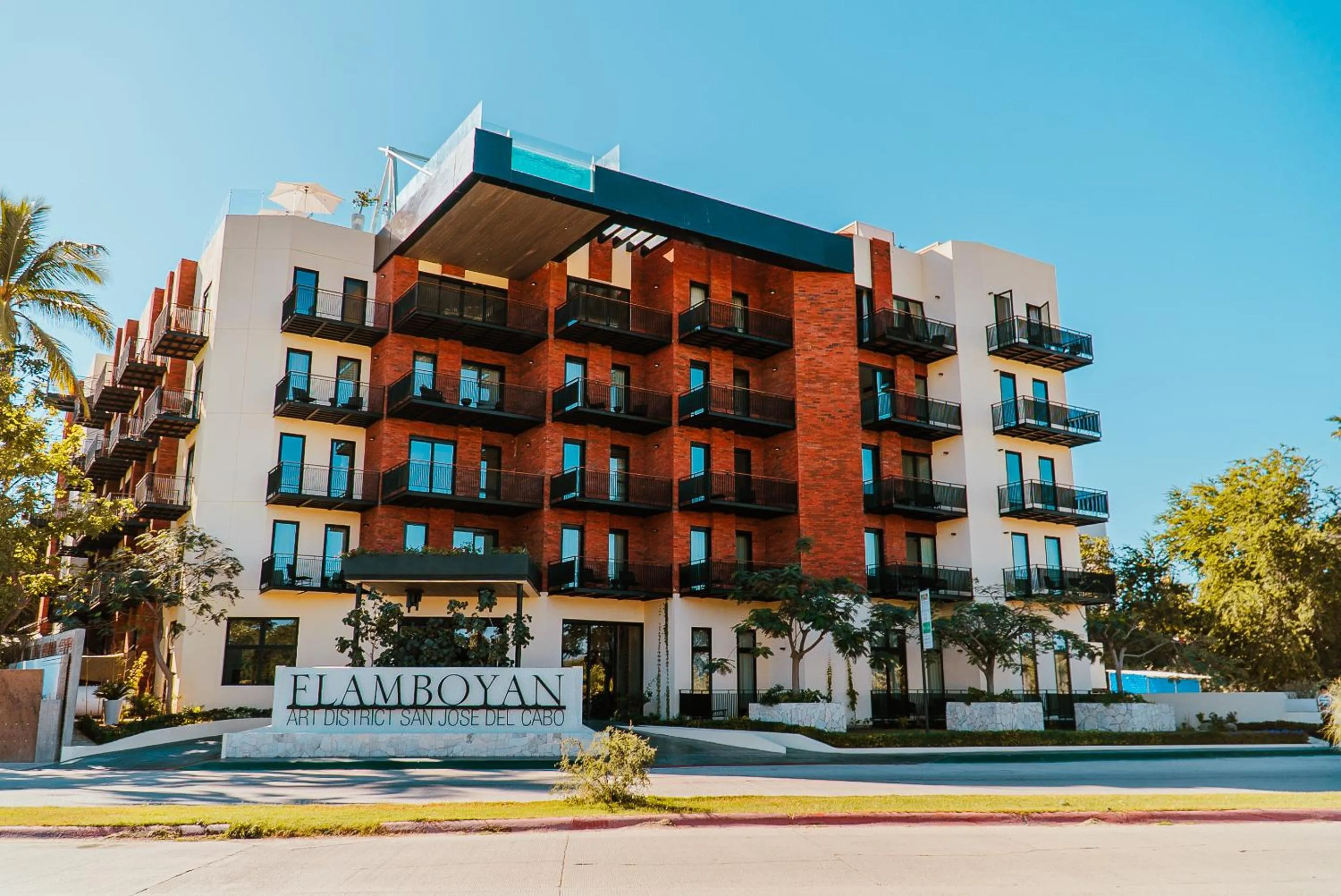 Property building in Flamboyan Hotel & Residences