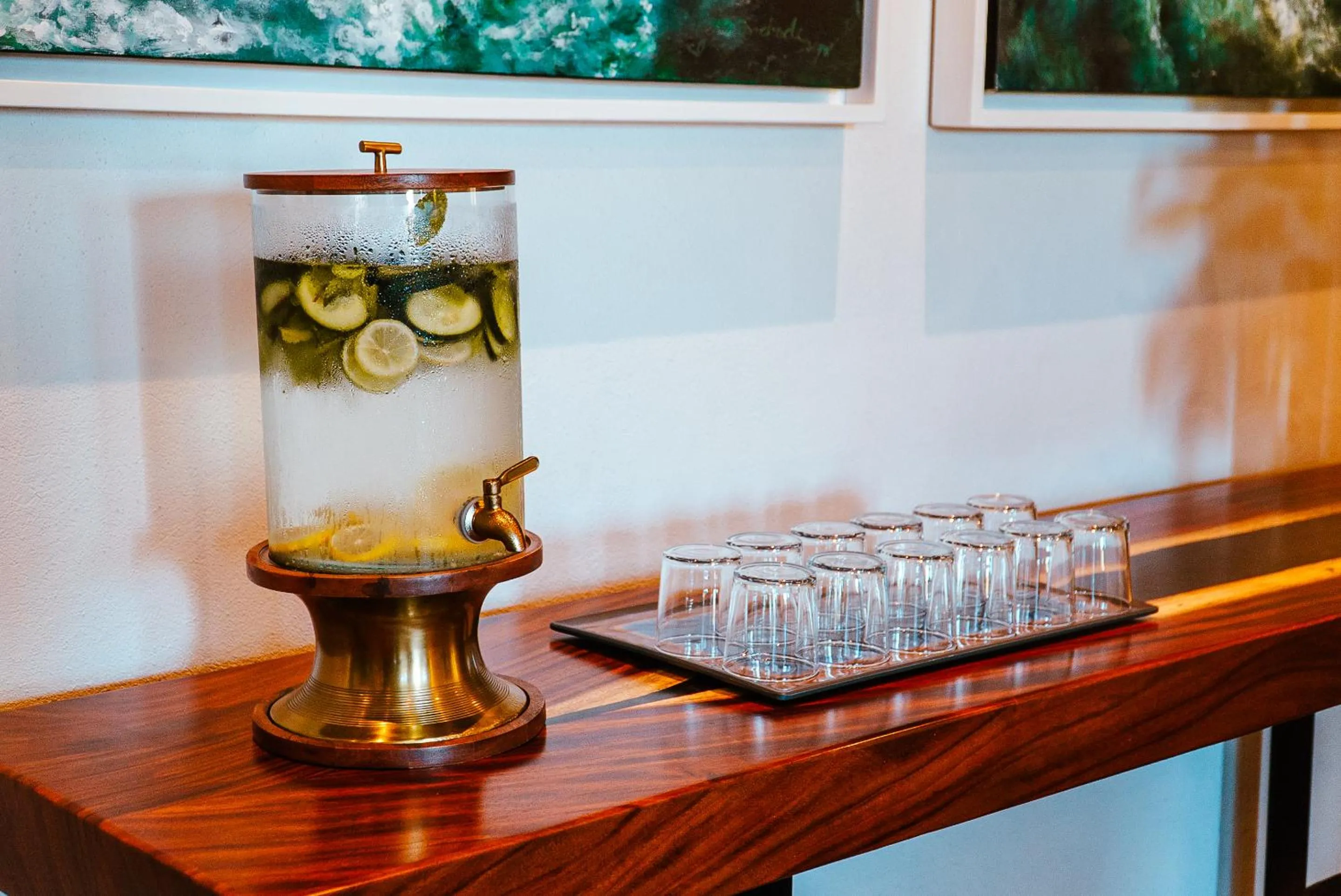 Drinks in Flamboyan Hotel & Residences