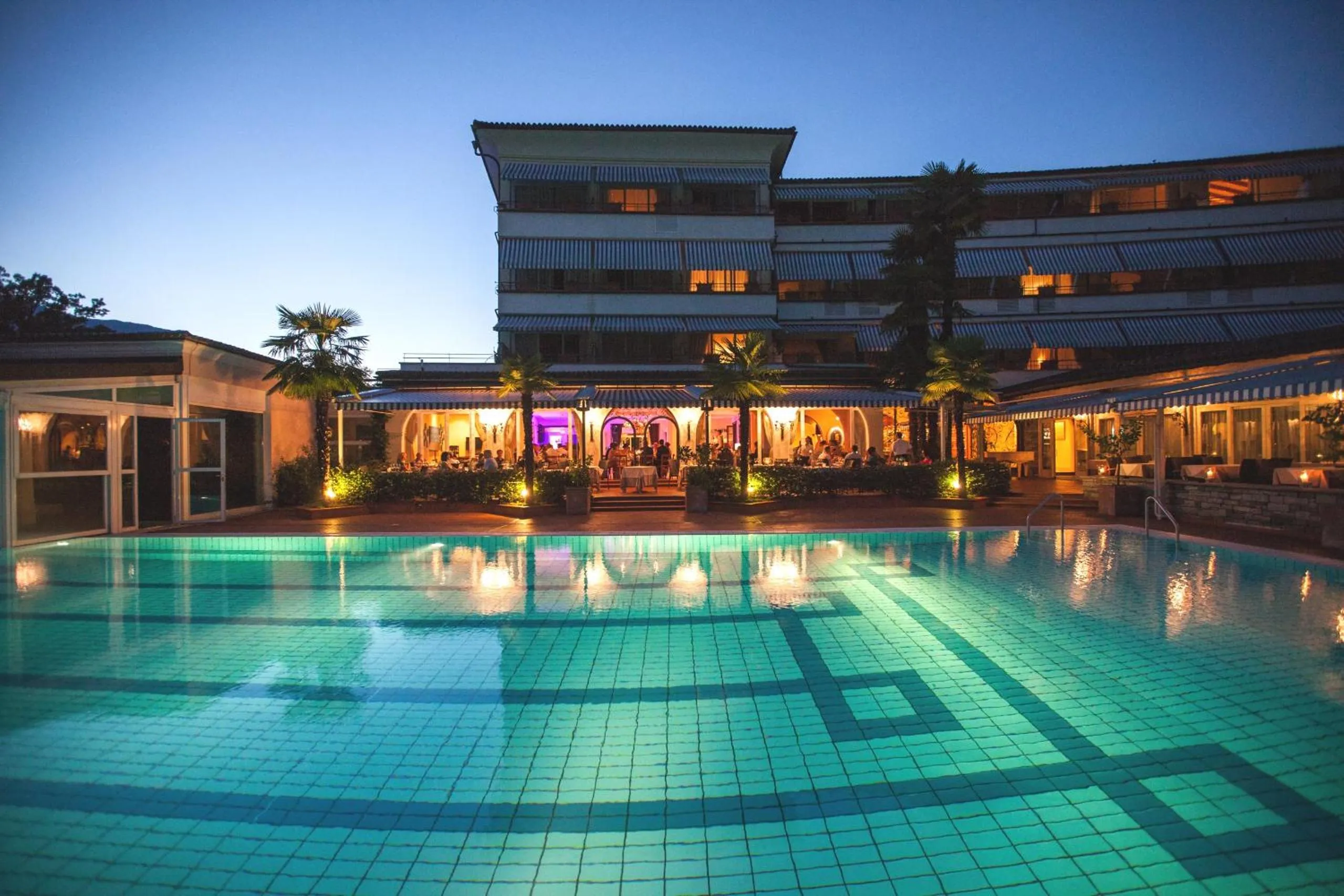 Patio in Villa Delta - Parkhotel Delta