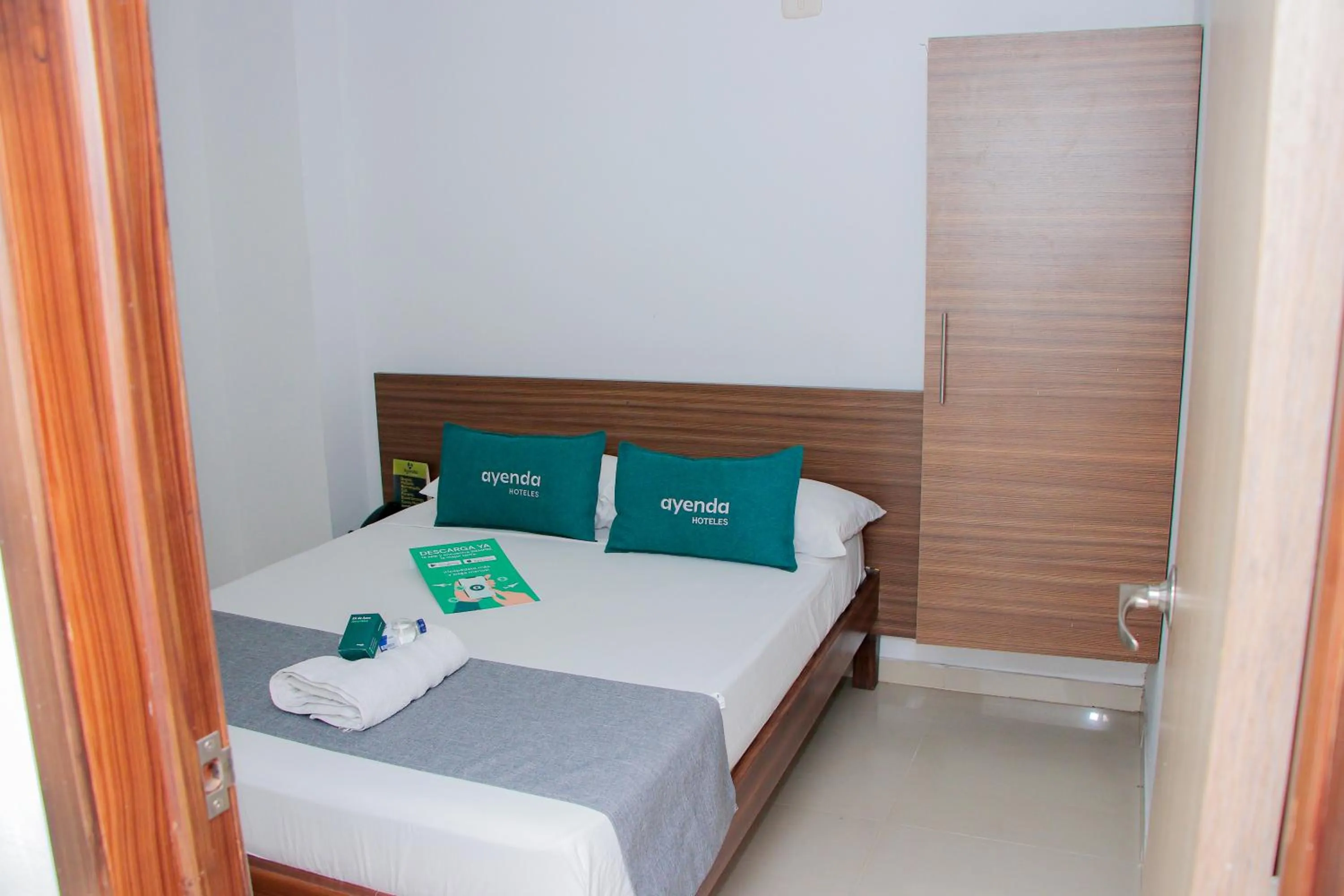 Bed in Ayenda 1501 Metropolitana Plaza