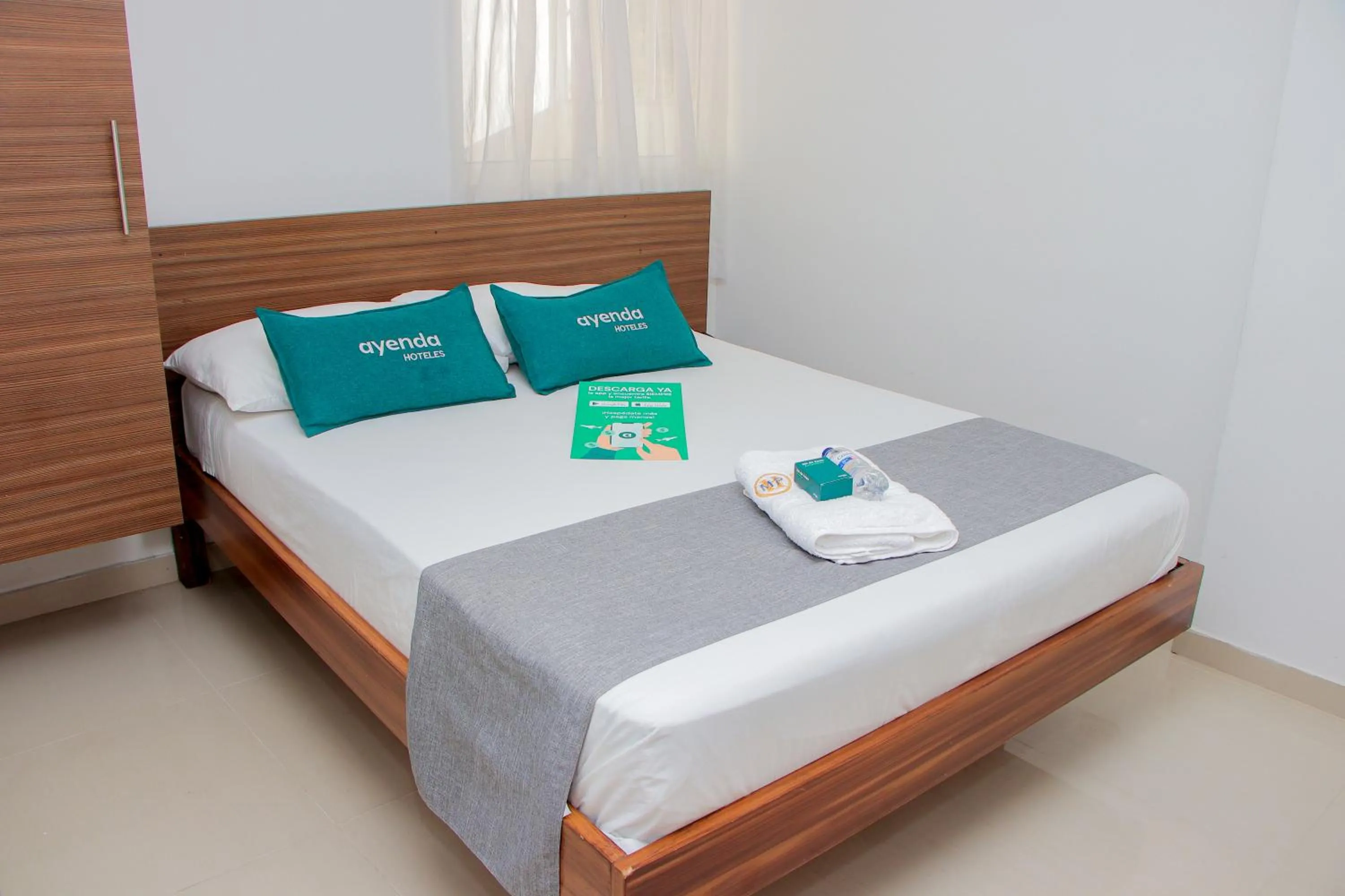 Bed in Ayenda 1501 Metropolitana Plaza