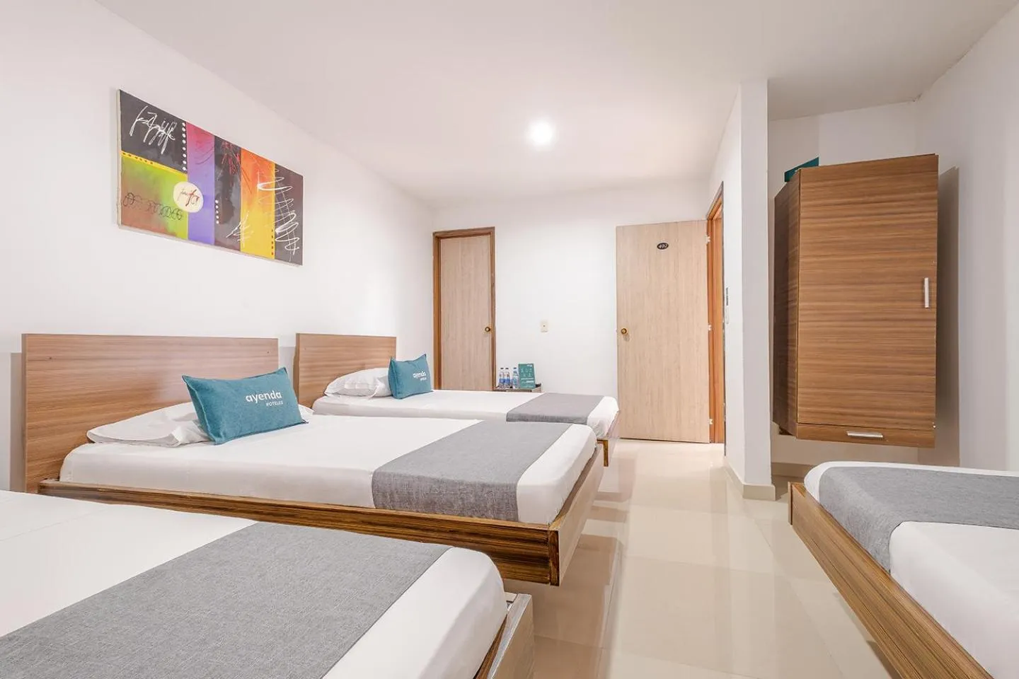 Bed in Ayenda 1501 Metropolitana Plaza