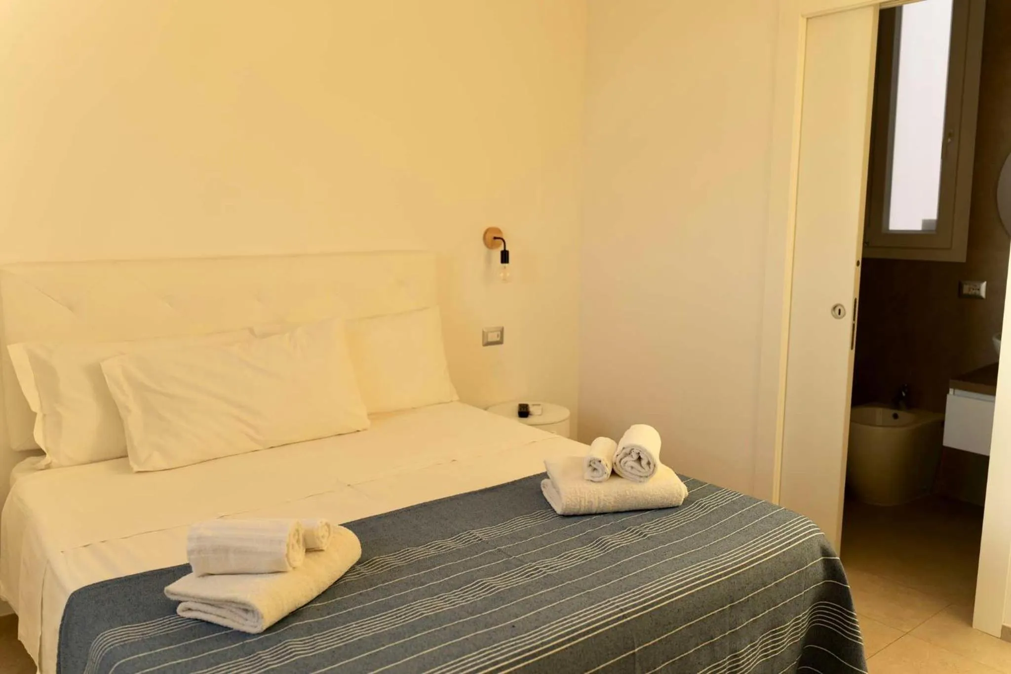 Bedroom, Bed in TS Residence