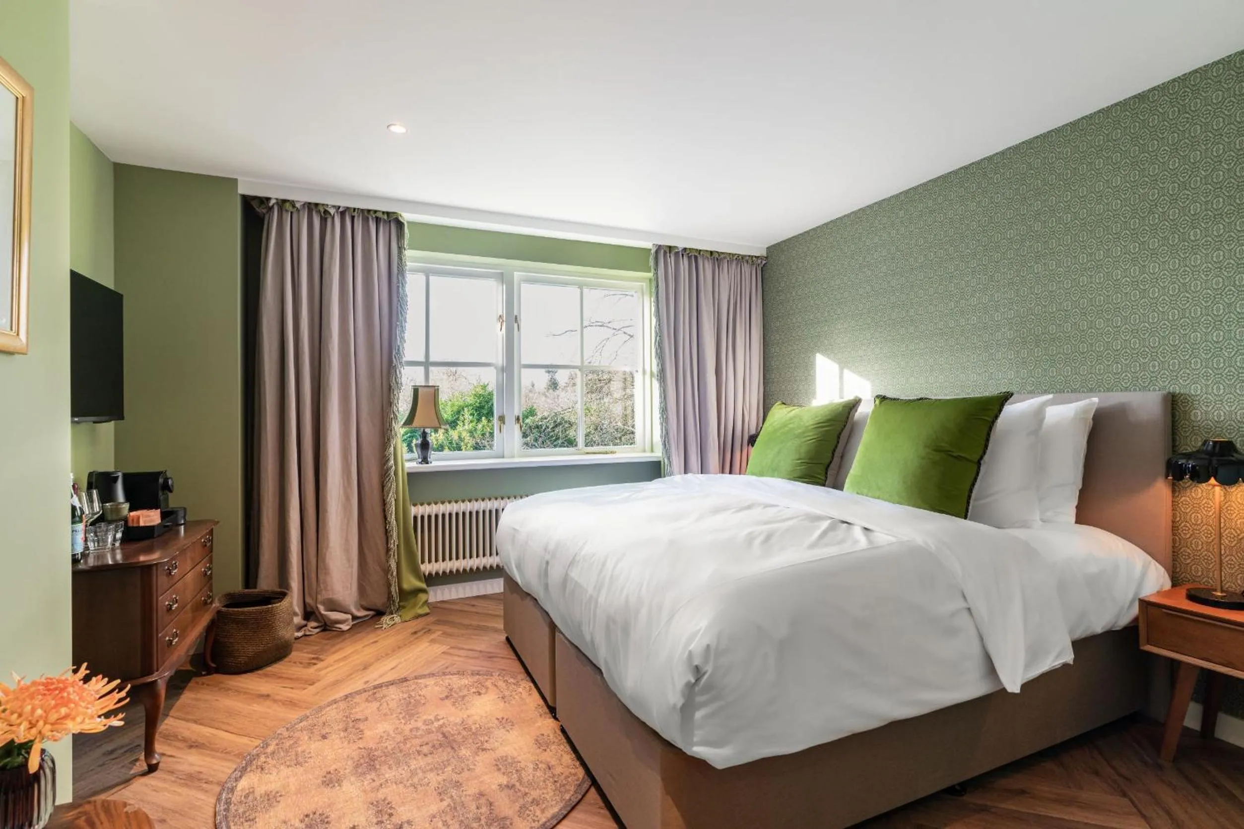 Bedroom, Bed in Boetiekhotel De Kastanjehof