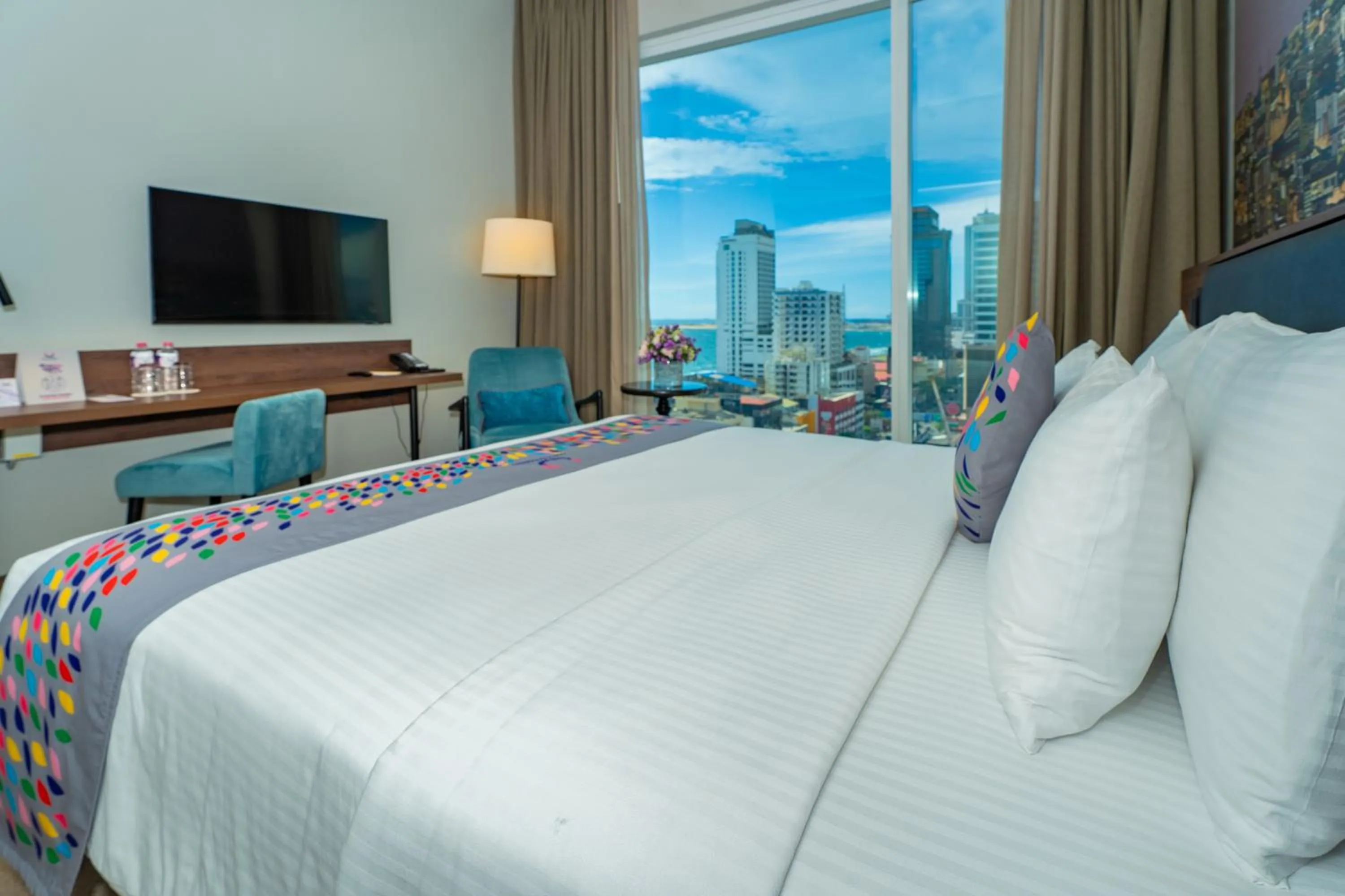 Bed in Sofia Colombo City Hotel