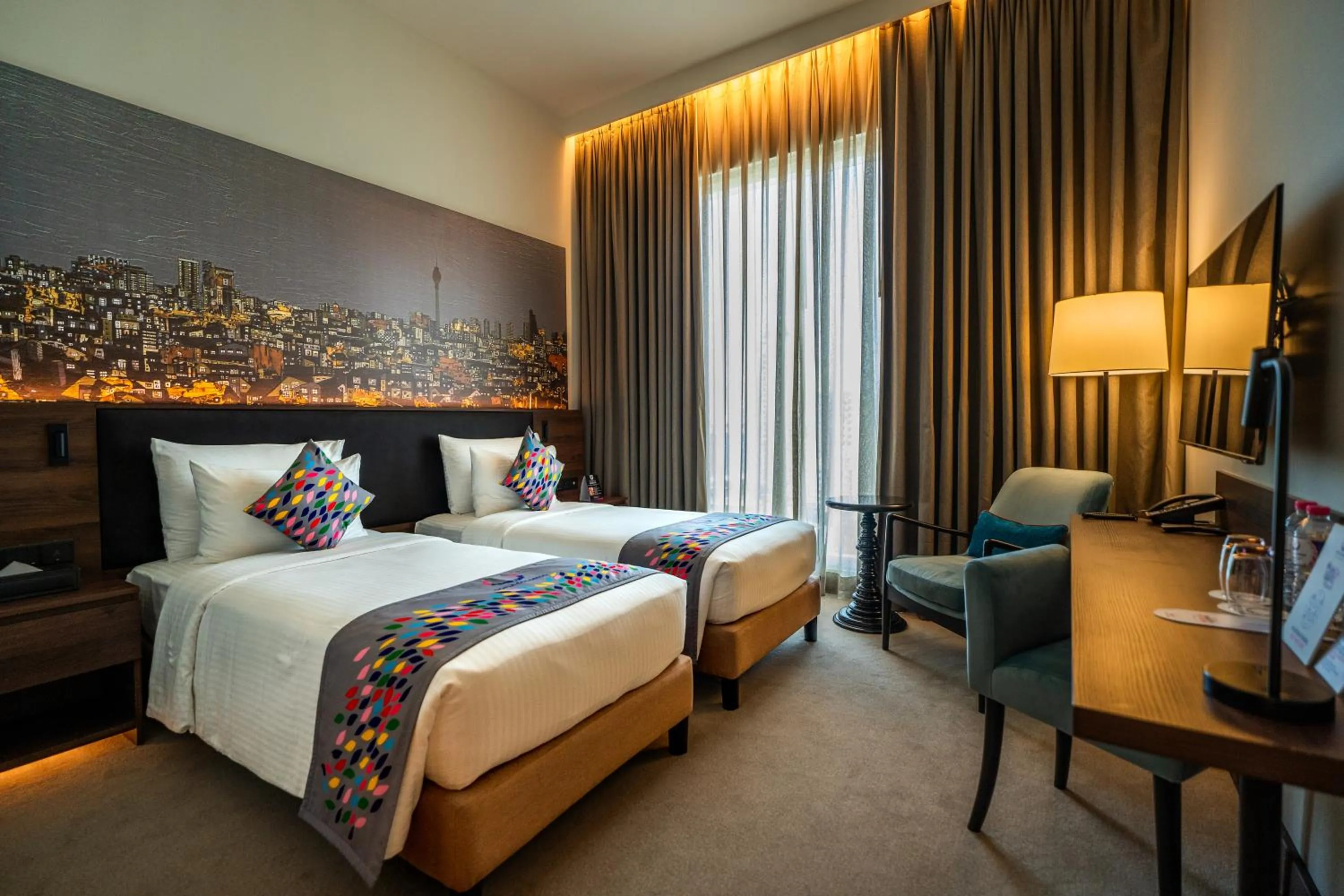 Bed in Sofia Colombo City Hotel