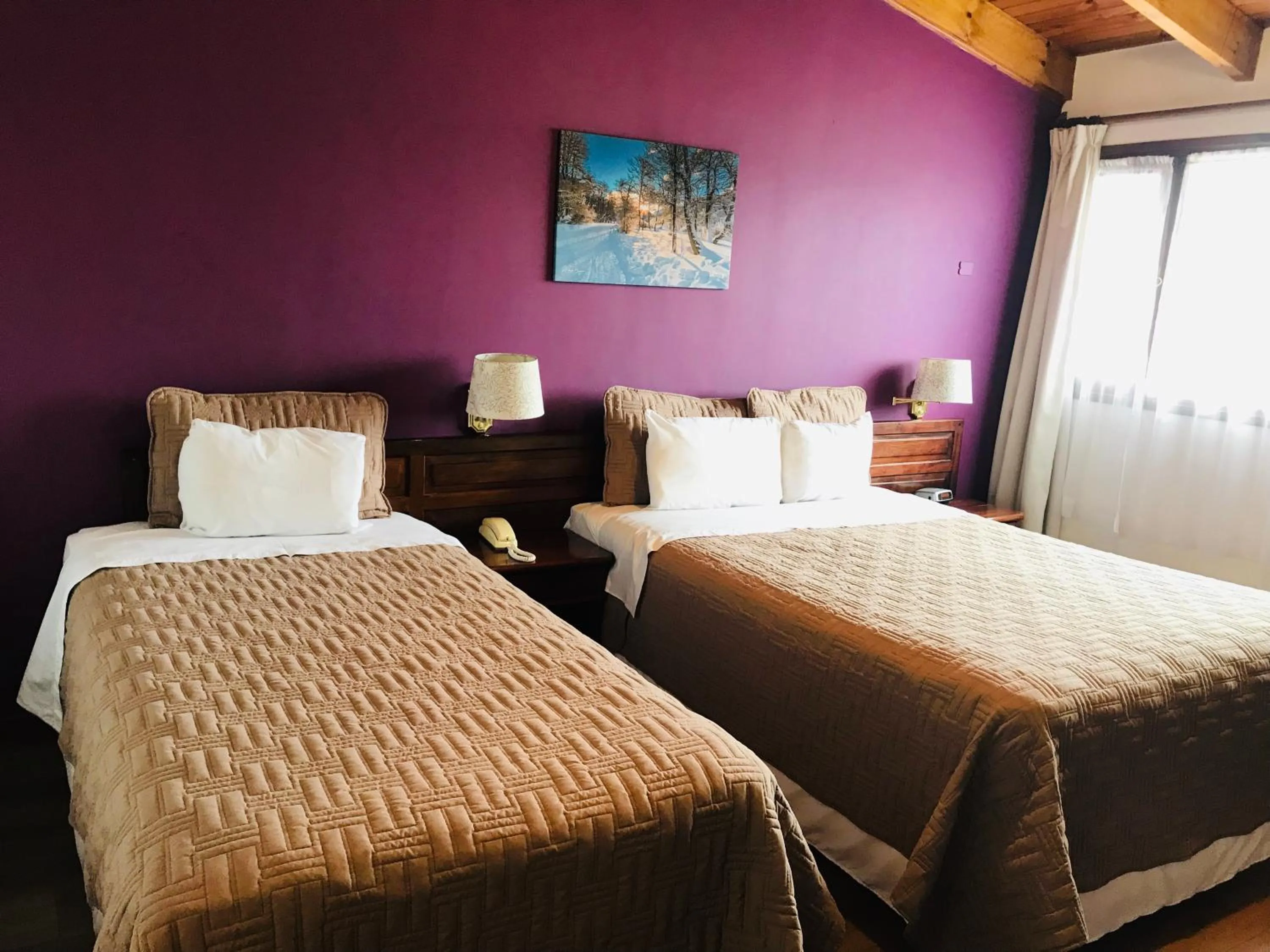 Bed in Hotel Ushuaia