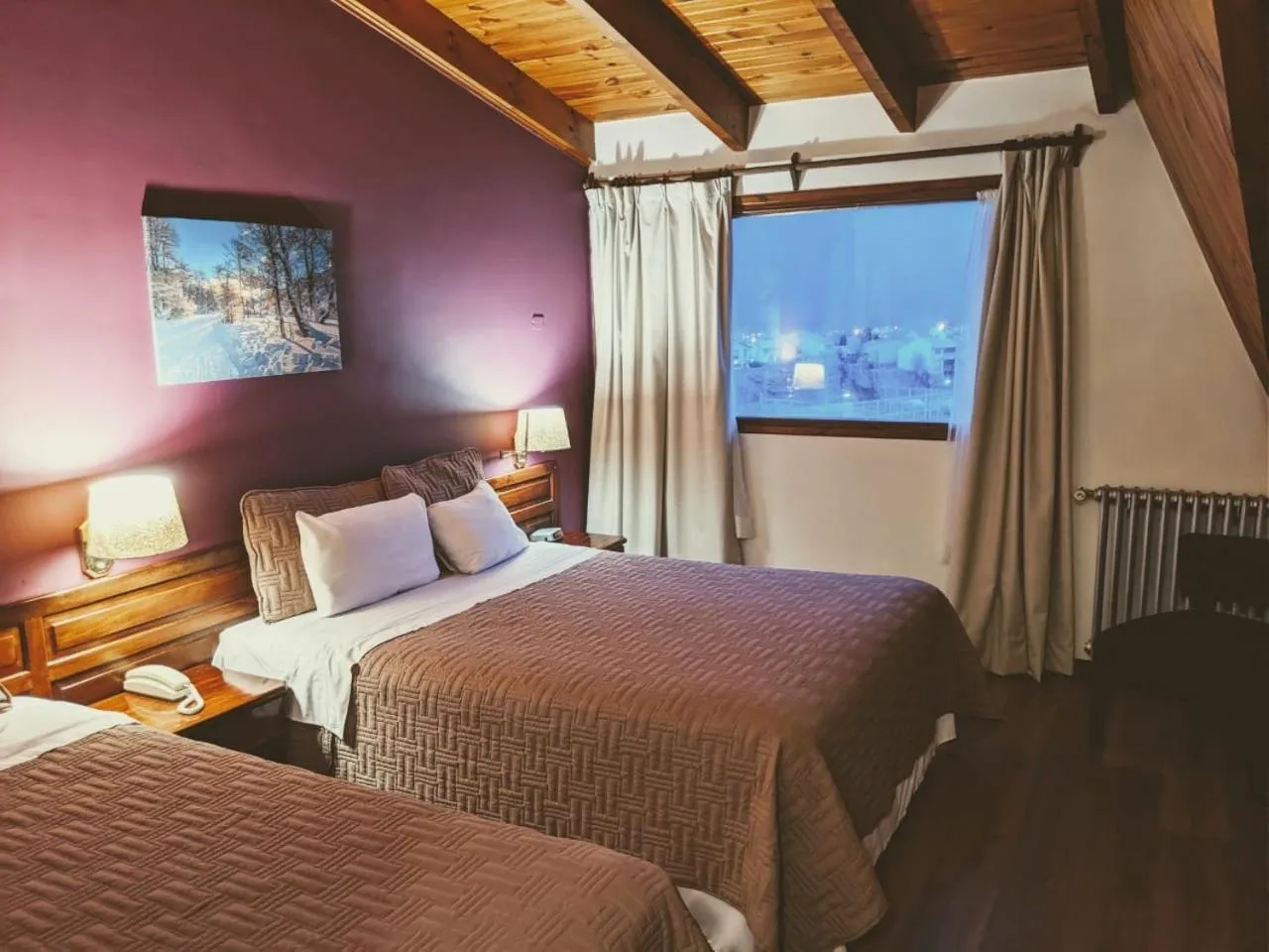 Bed in Hotel Ushuaia