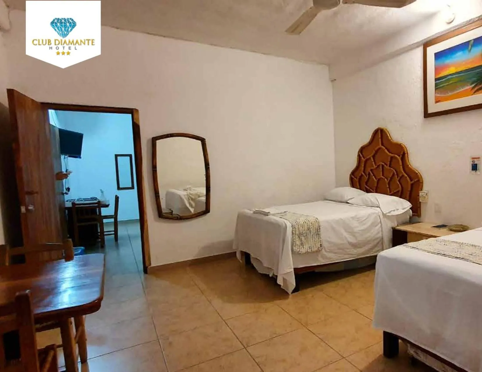 Photo of the whole room in Hotel Club Diamante