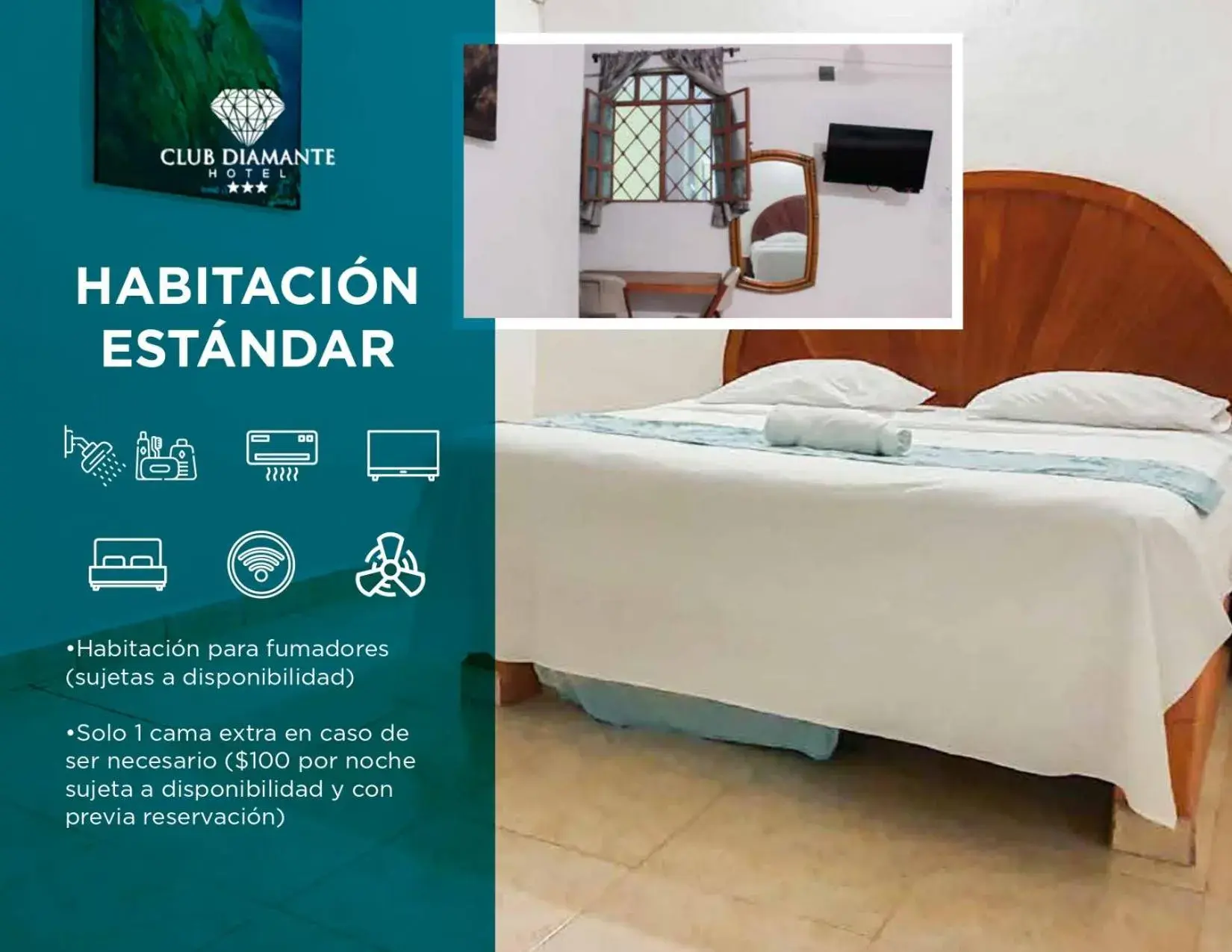 Standard King Room in Hotel Club Diamante Standard King Room in Hotel Club Diamante