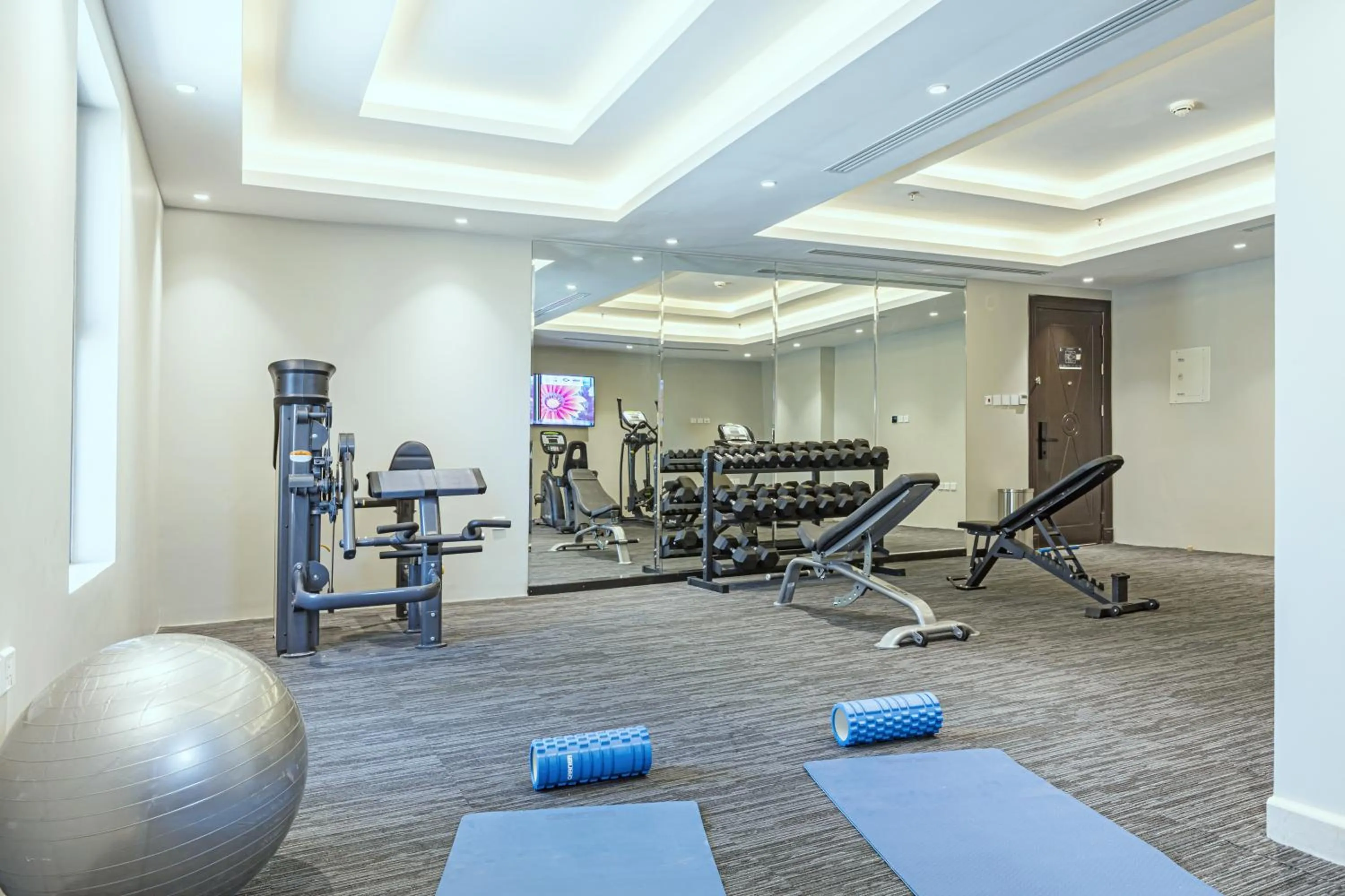 Fitness centre/facilities in Stella Stays Olaya Tower 1 - Furnished Apartments
