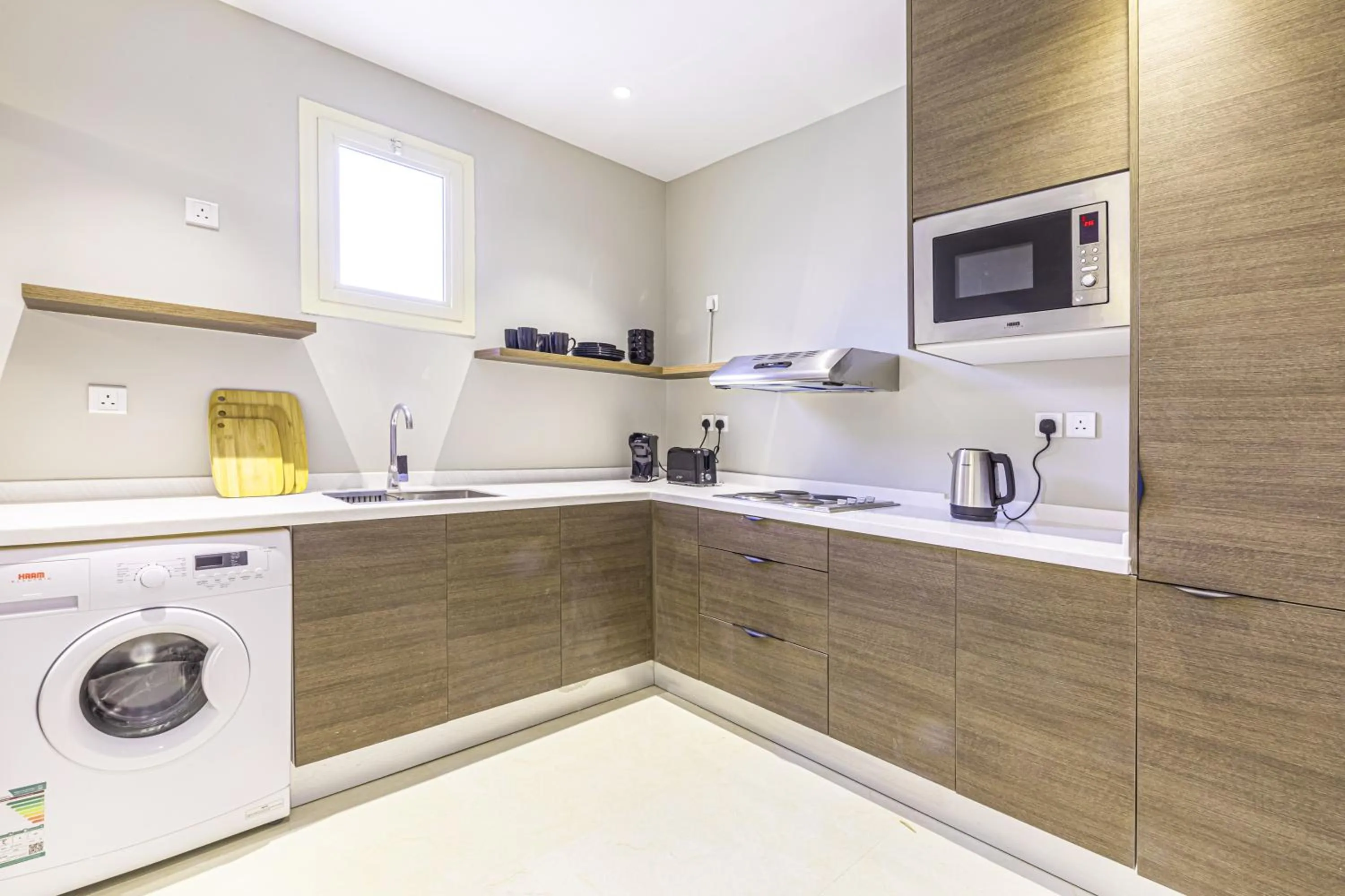 Kitchen or kitchenette in Stella Stays Olaya Tower 1 - Furnished Apartments