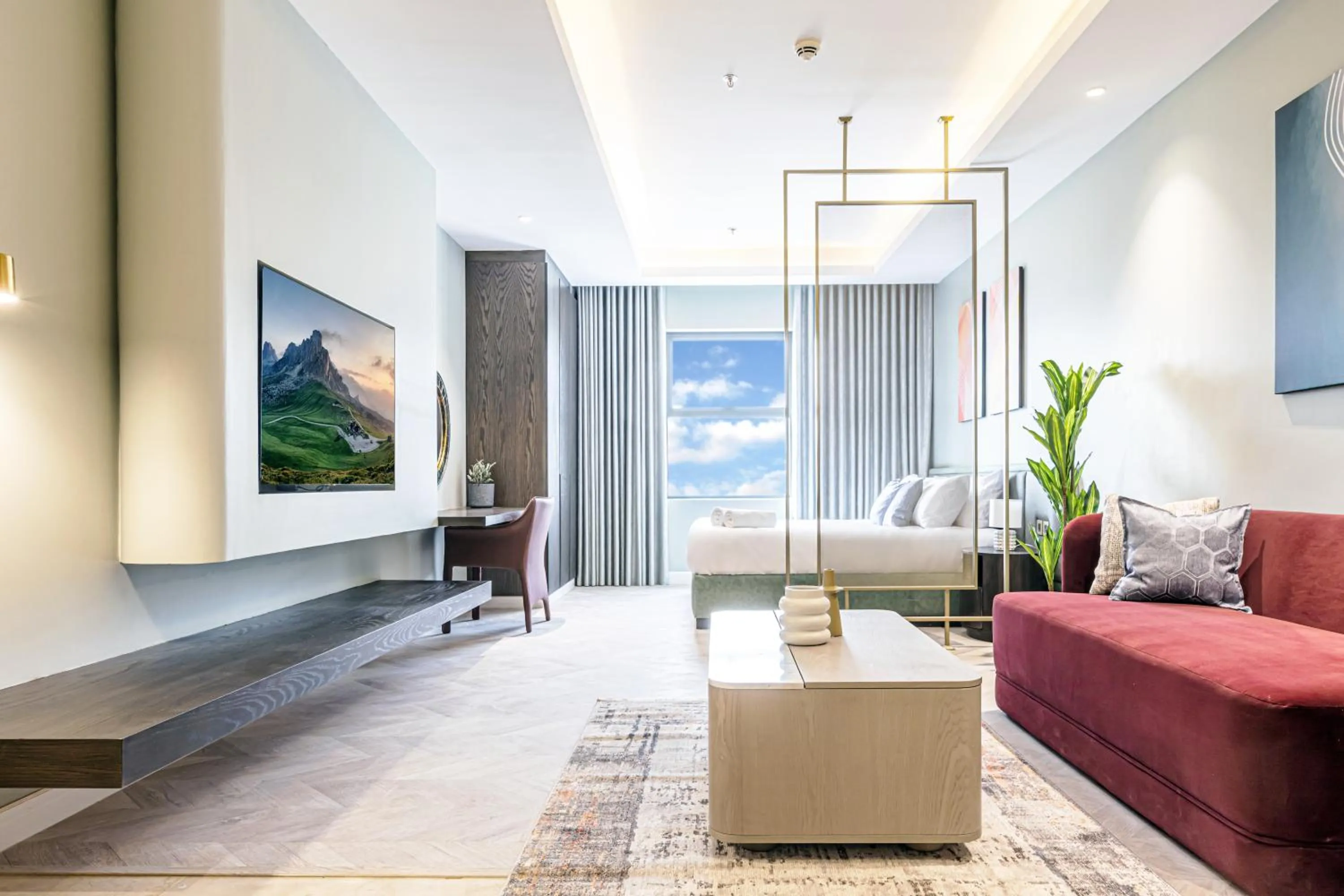 Photo of the whole room in Stella Stays Olaya Tower 1 - Furnished Apartments