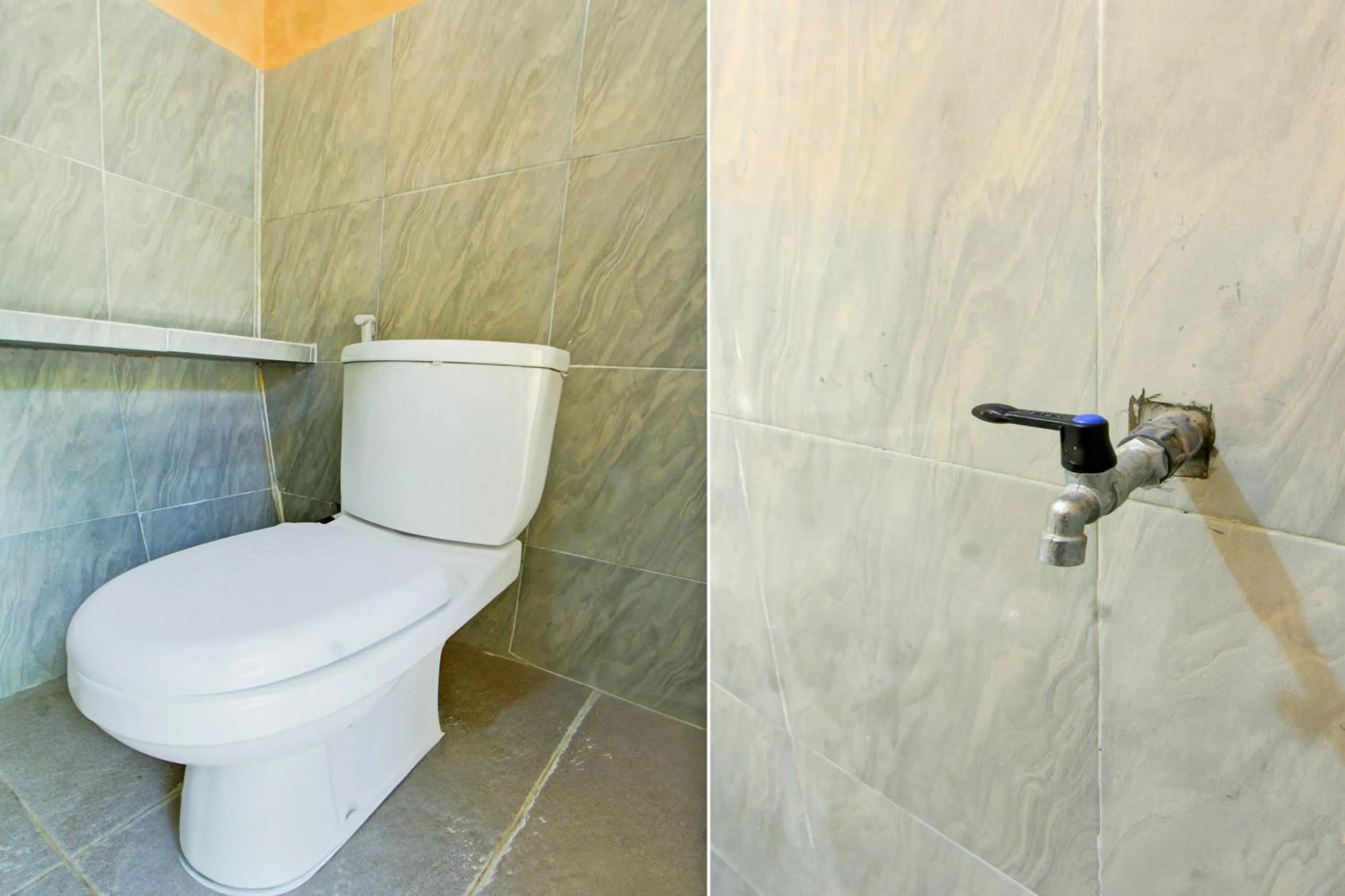 Bathroom in OYO Life 93015 Kos Anto