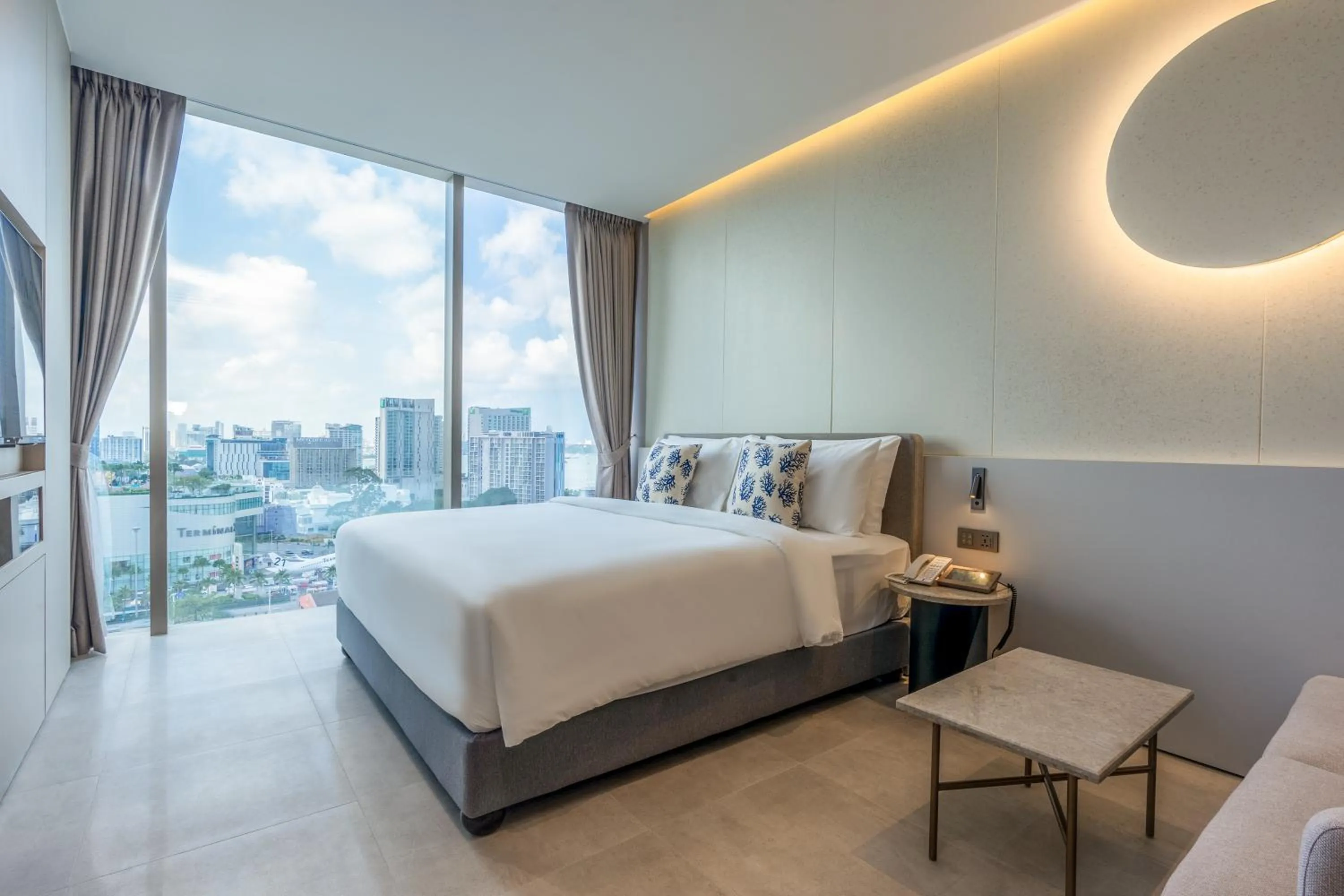 Bed in Akara Hotel Pattaya