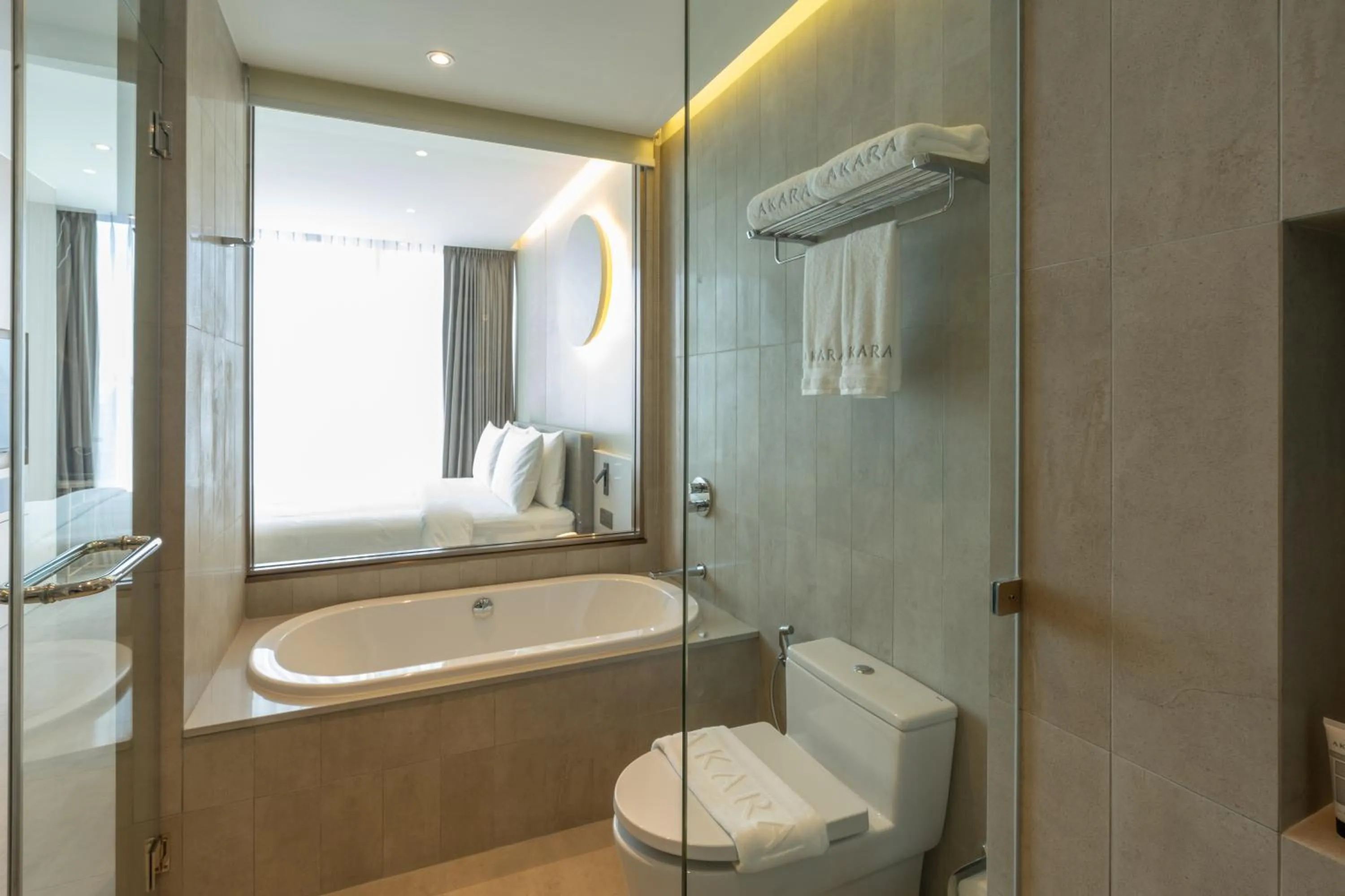 Bathroom in Akara Hotel Pattaya