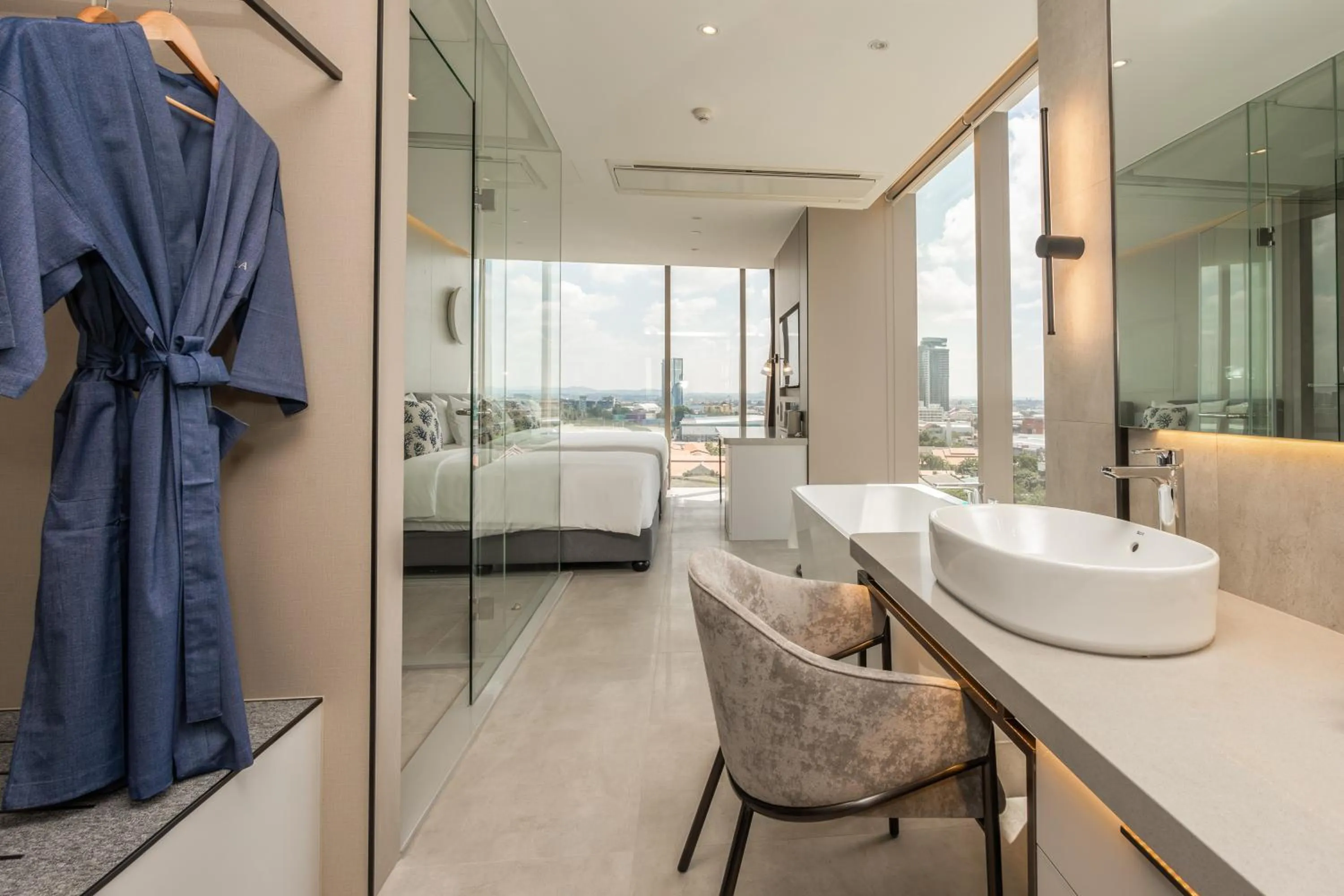 Bed in Akara Hotel Pattaya