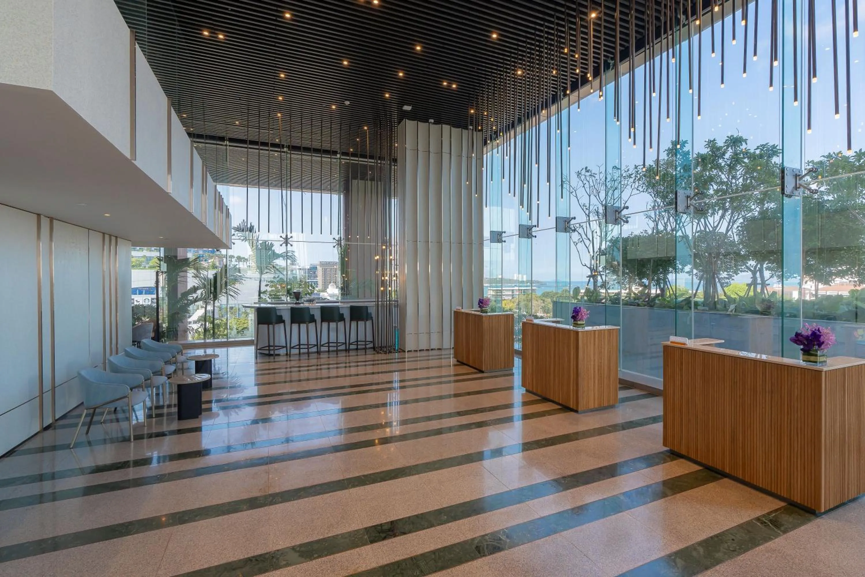 Lobby or reception in Akara Hotel Pattaya