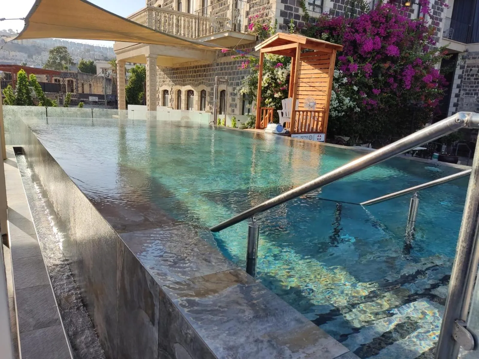 Swimming pool in Europa 1917