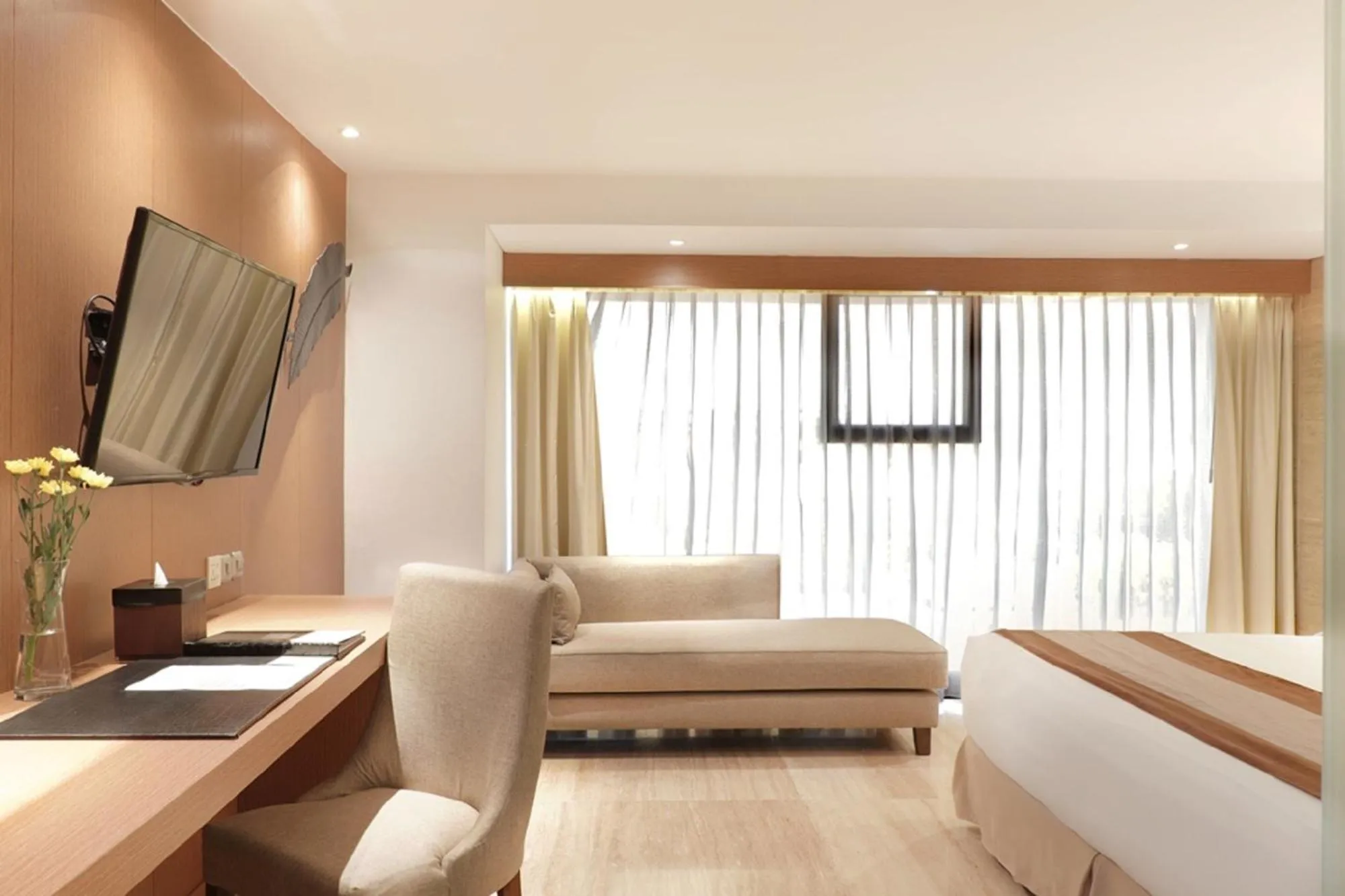 Bedroom in de Vins Sky Hotel Seminyak