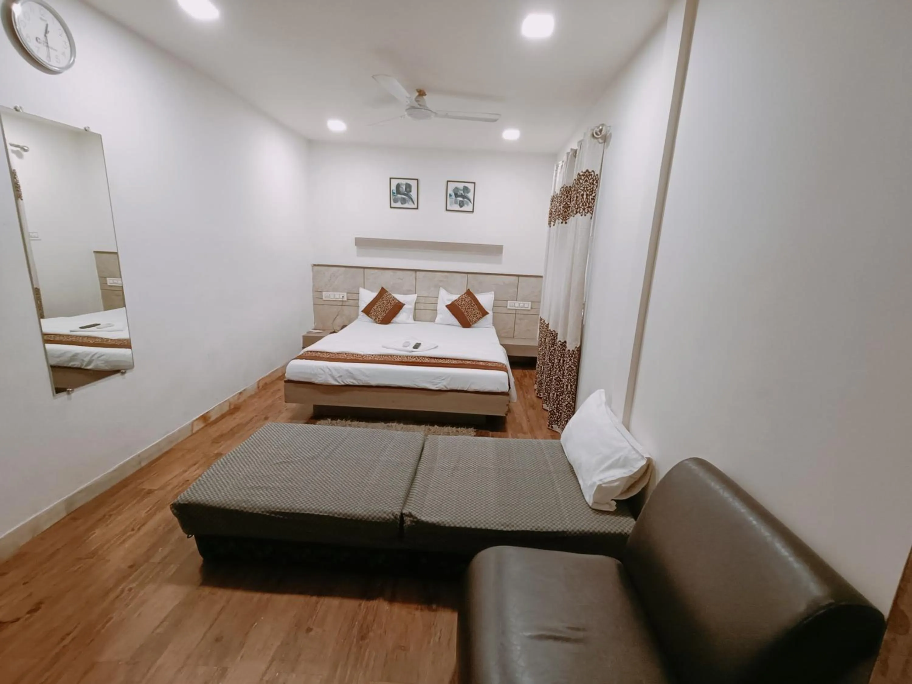 Bed in Hotel City Inn