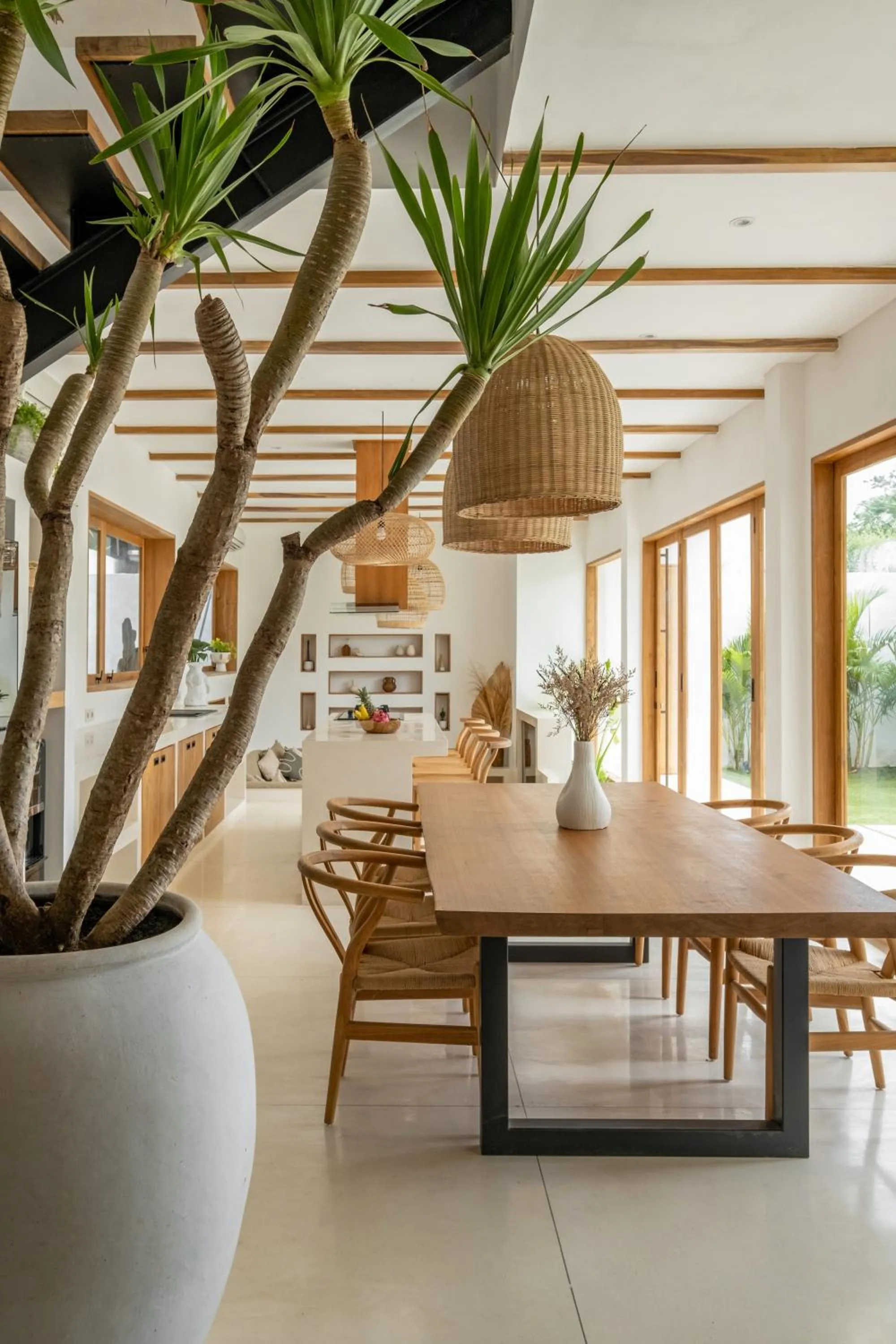 Kitchen or kitchenette in Mr. & Mrs. W Bingin by Alfred in Bali