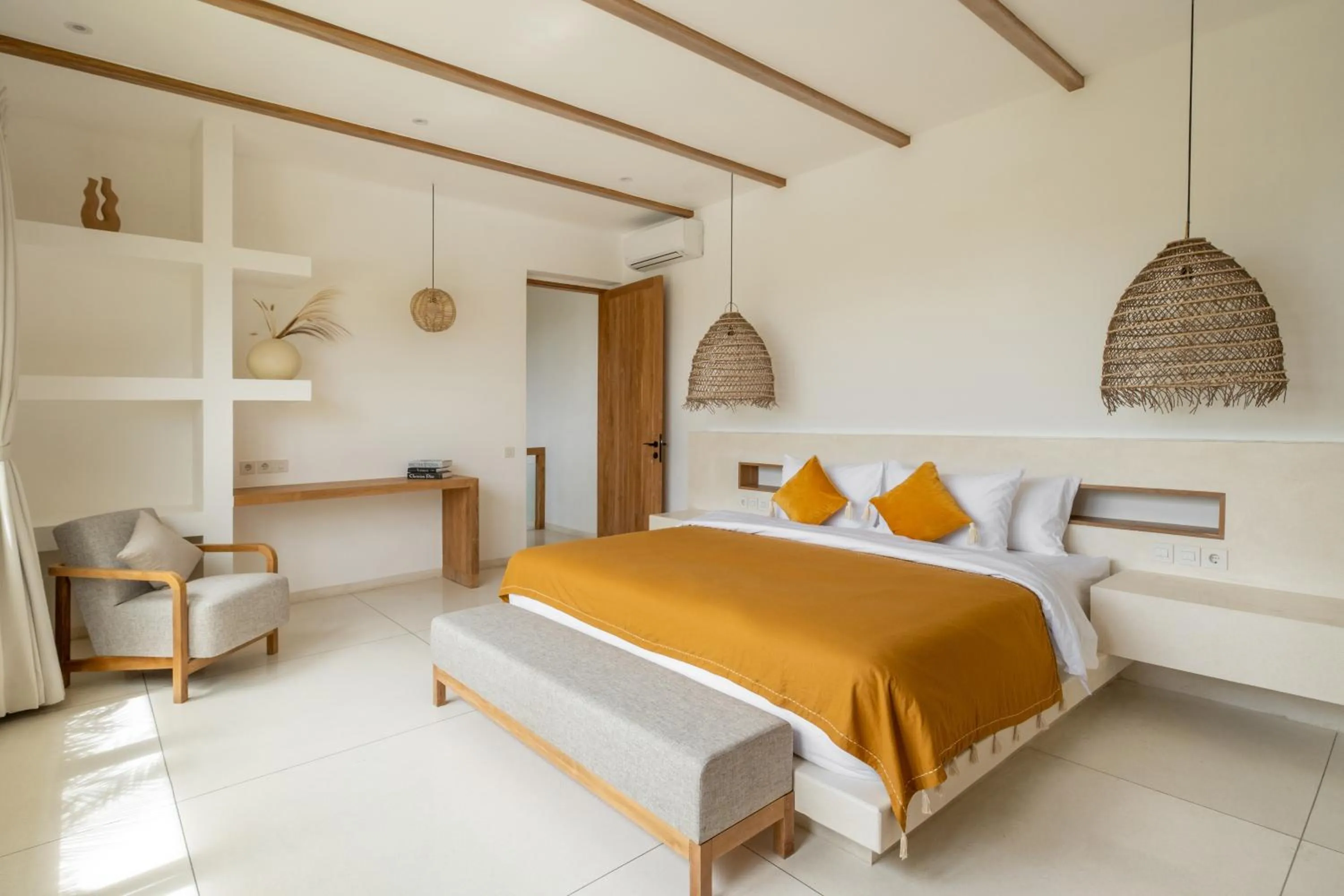 Bedroom, Bed in Mr. & Mrs. W Bingin by Alfred in Bali