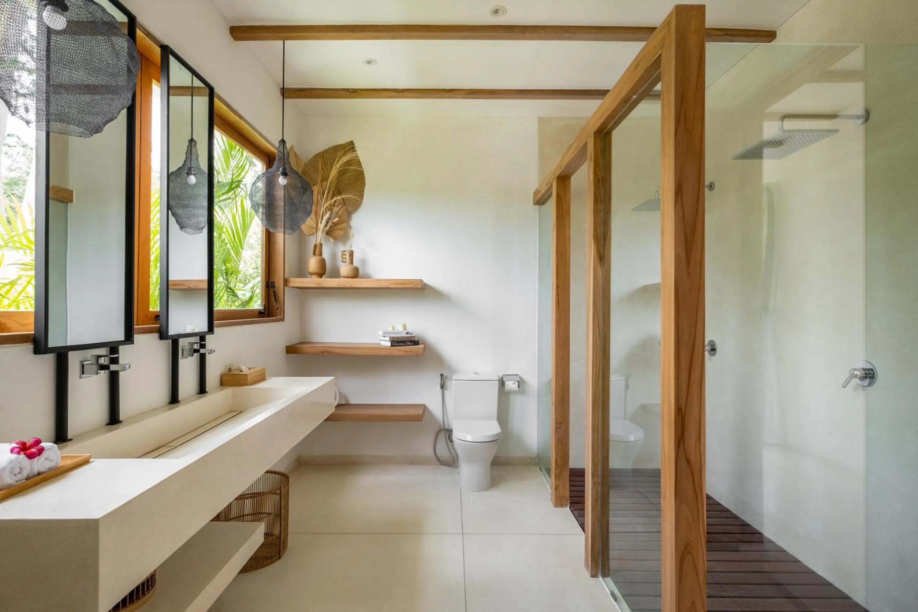Toilet, Bed in Mr. & Mrs. W Bingin by Alfred in Bali