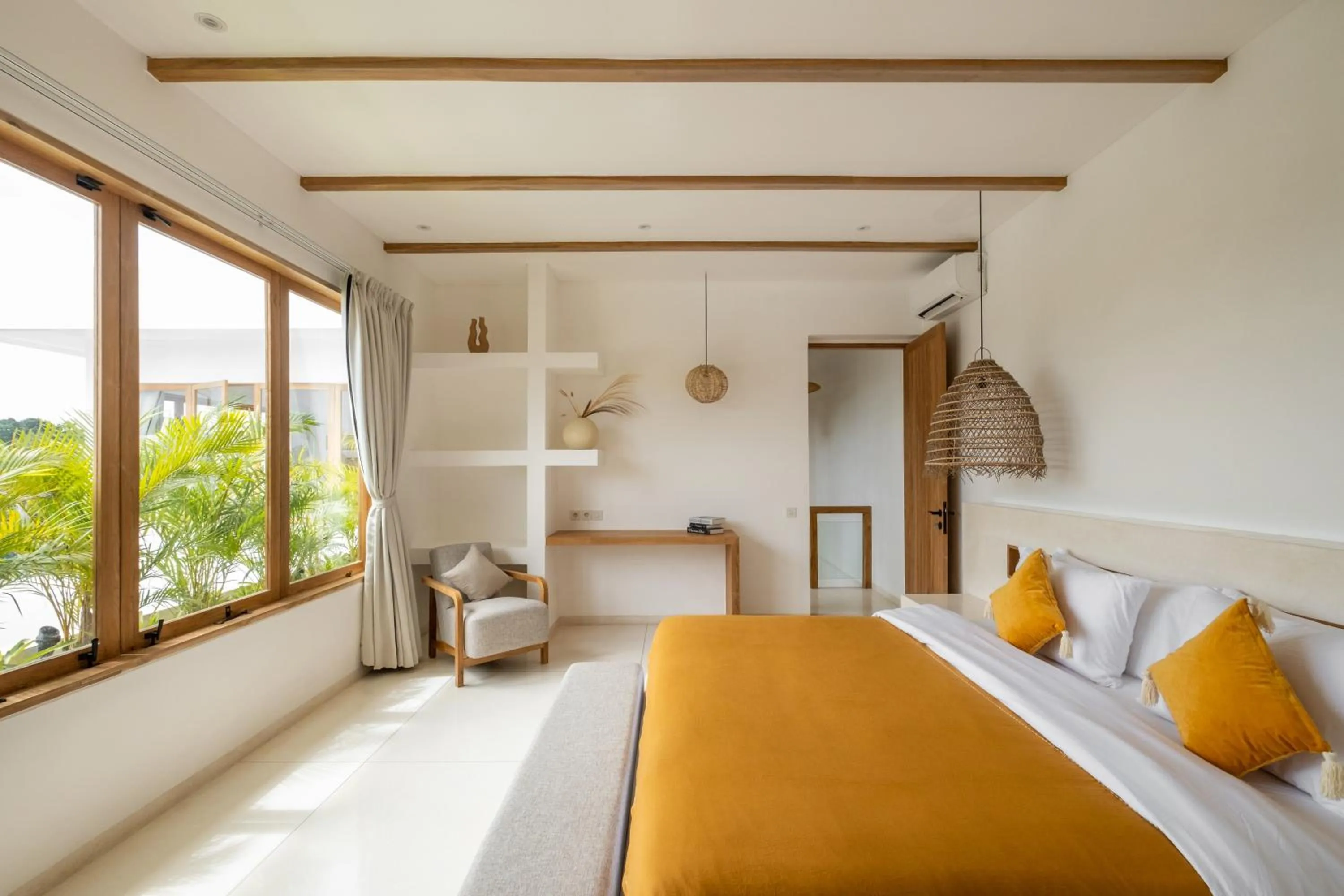 Bed in Mr. & Mrs. W Bingin by Alfred in Bali