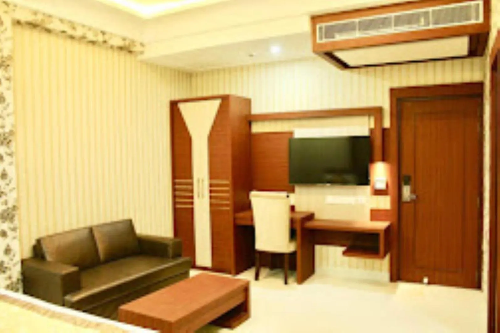 TV and multimedia, Seating Area in Hotel Uday Palace Varanasi , Uttar Pradesh