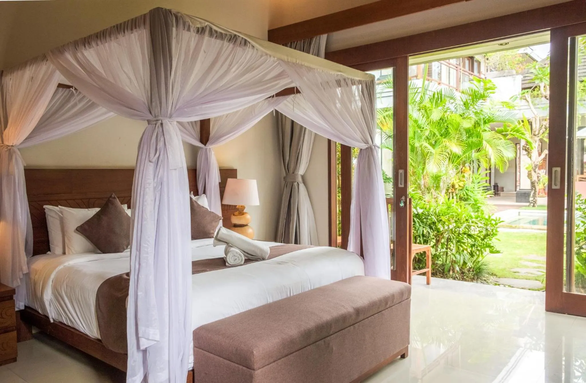 Bed in Lebak Bali Residence